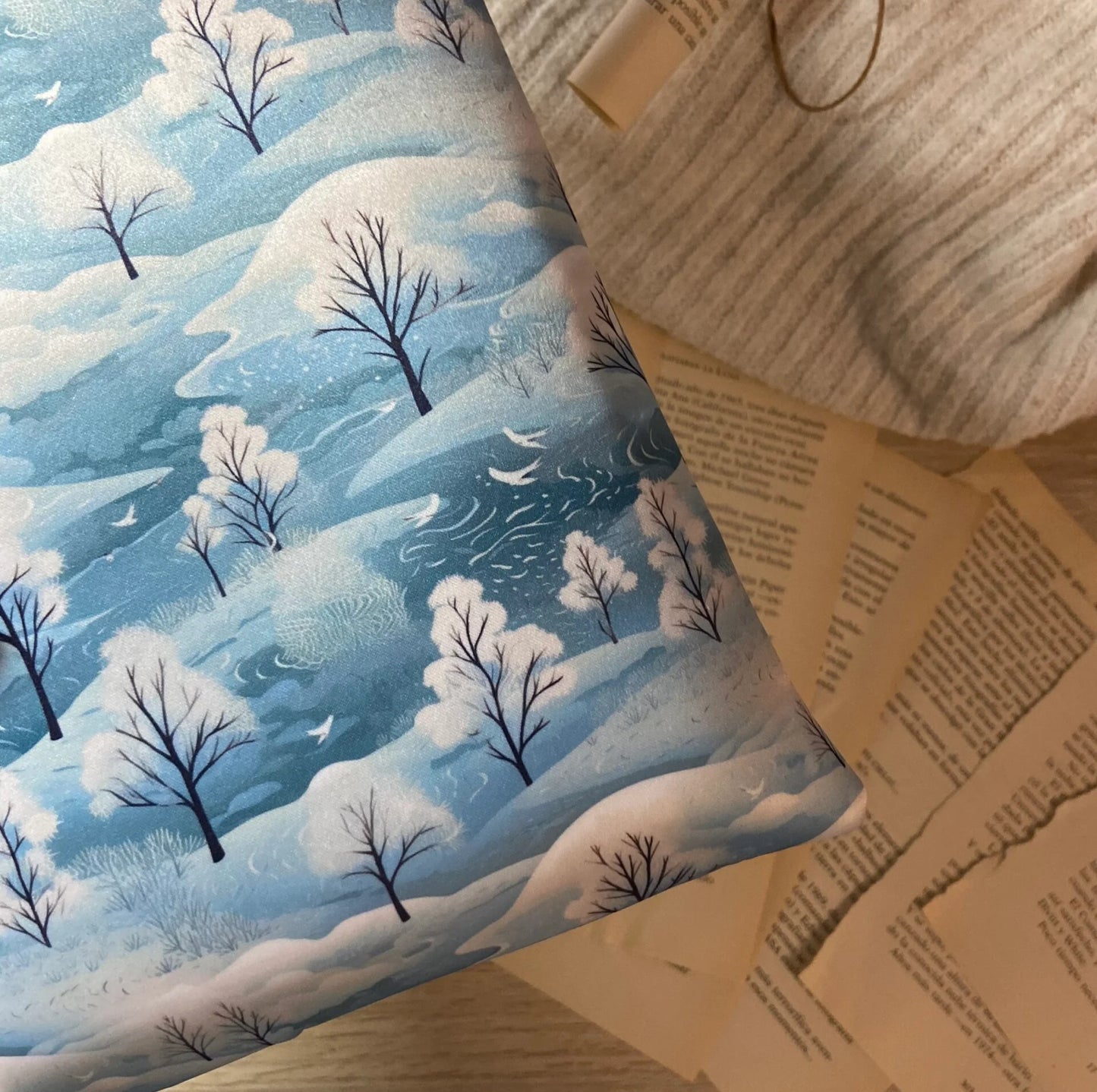 Funda literaria invernalia