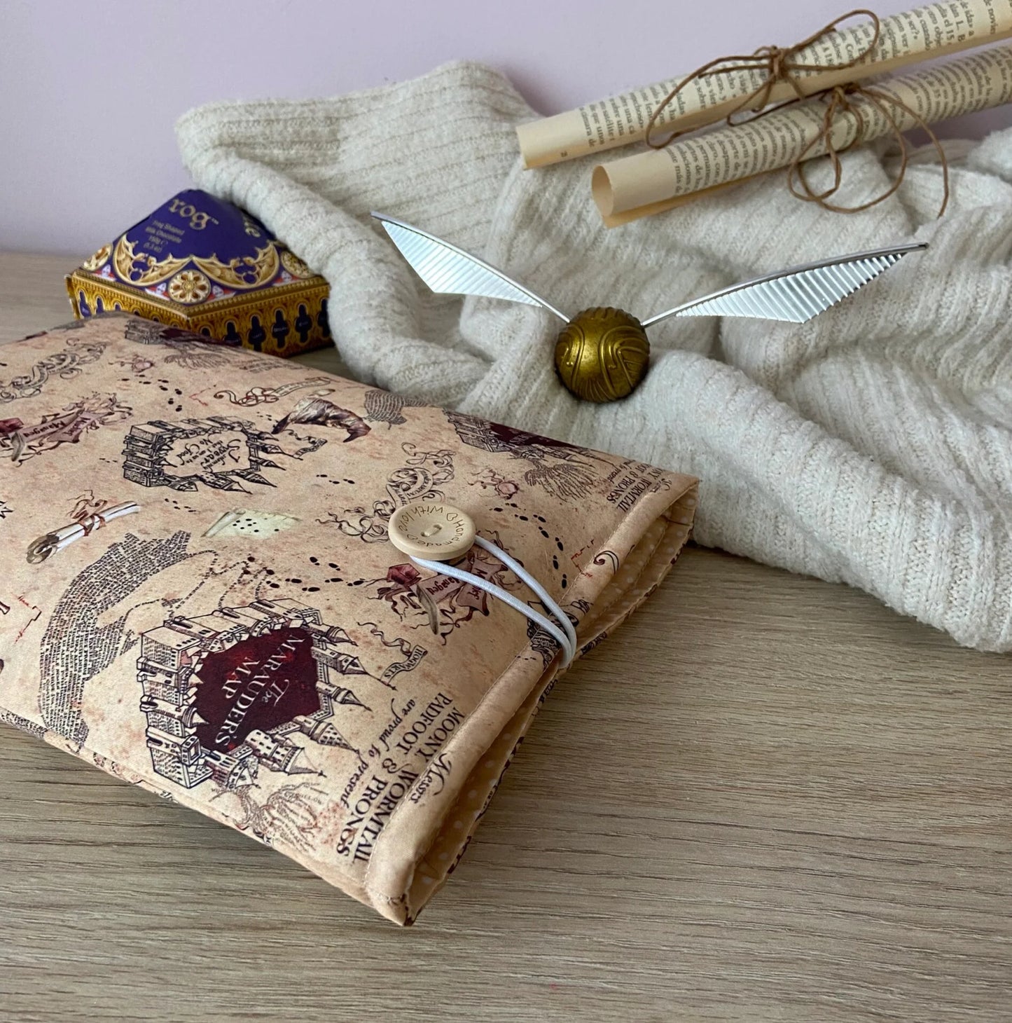 Funda literaria mapa merodeador