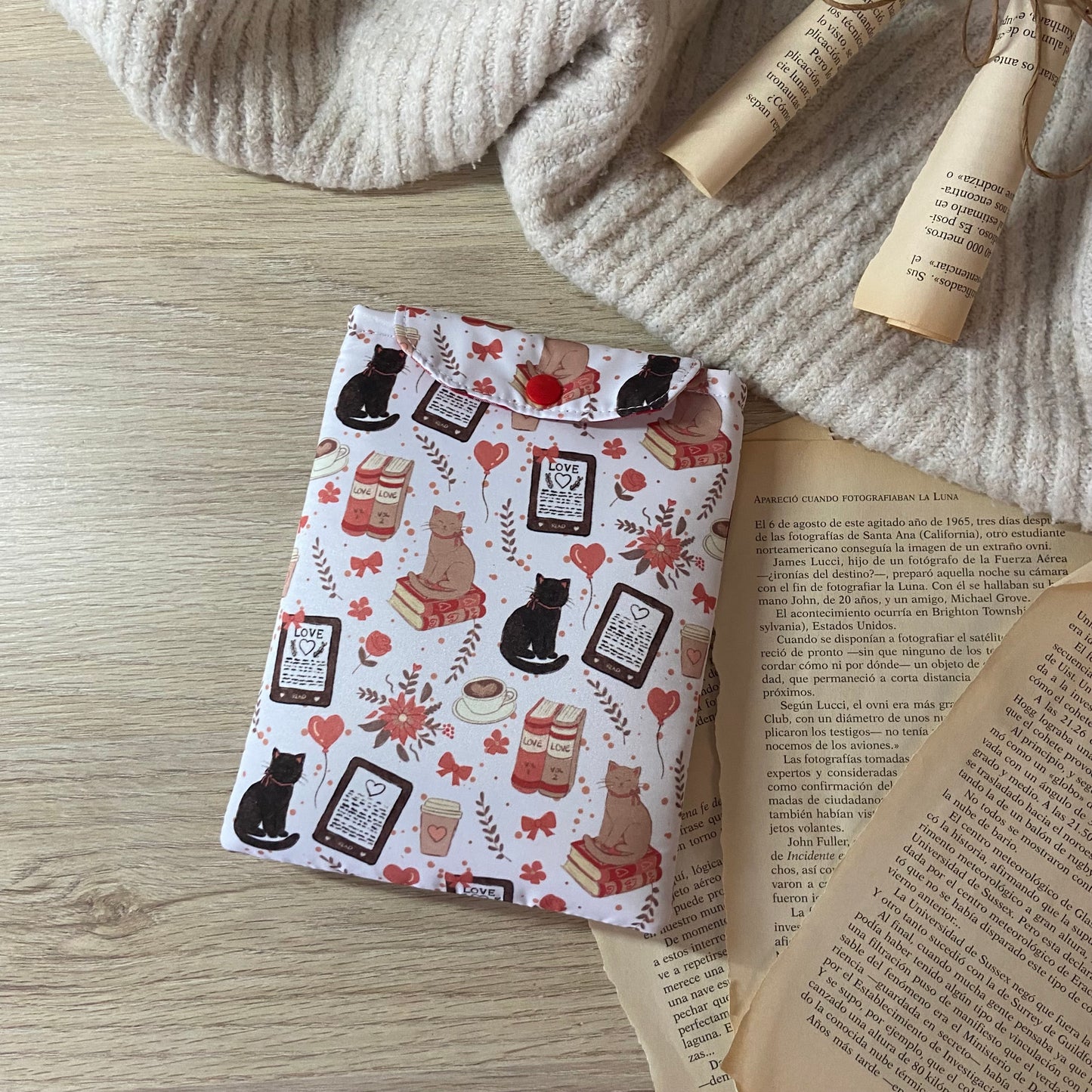 Funda kindle/kobo libra colour lectura cozy