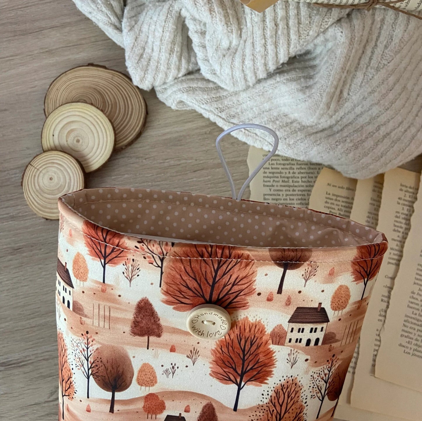 Funda literaria Fall forest