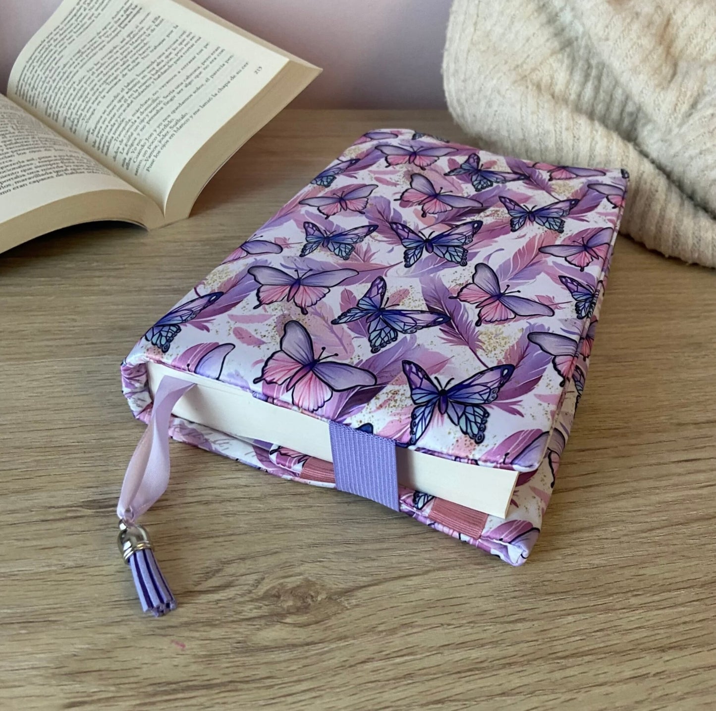Funda ajustable mariposas