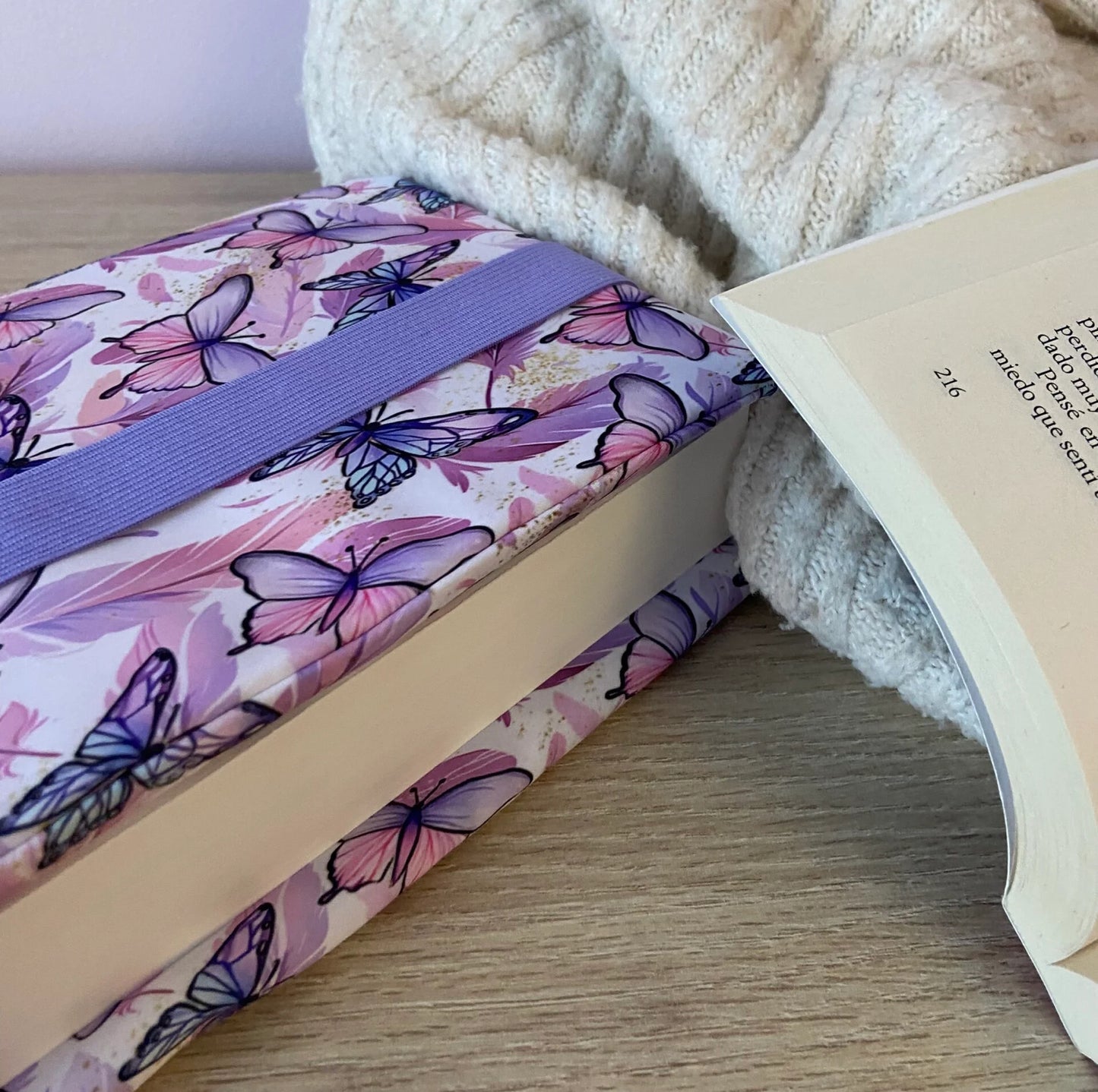 Funda ajustable mariposas