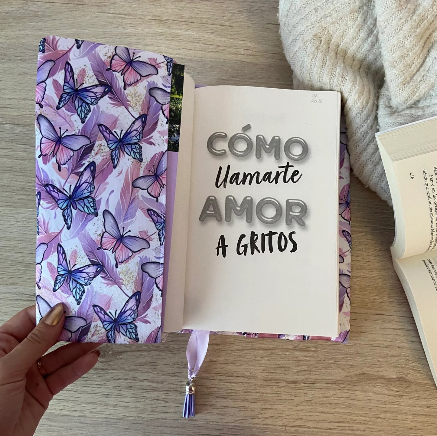 Funda ajustable mariposas