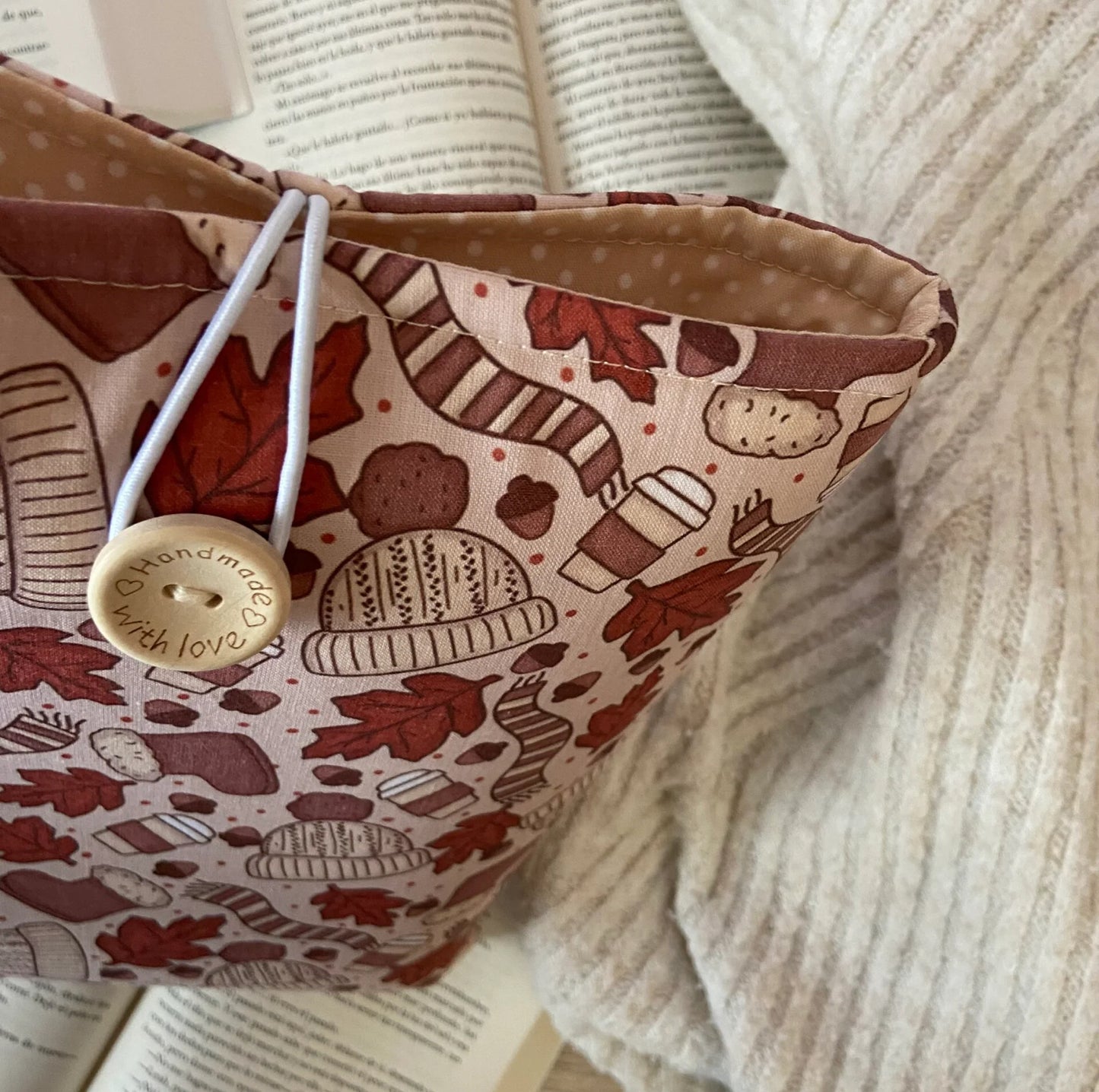 Funda literaria casi otoño