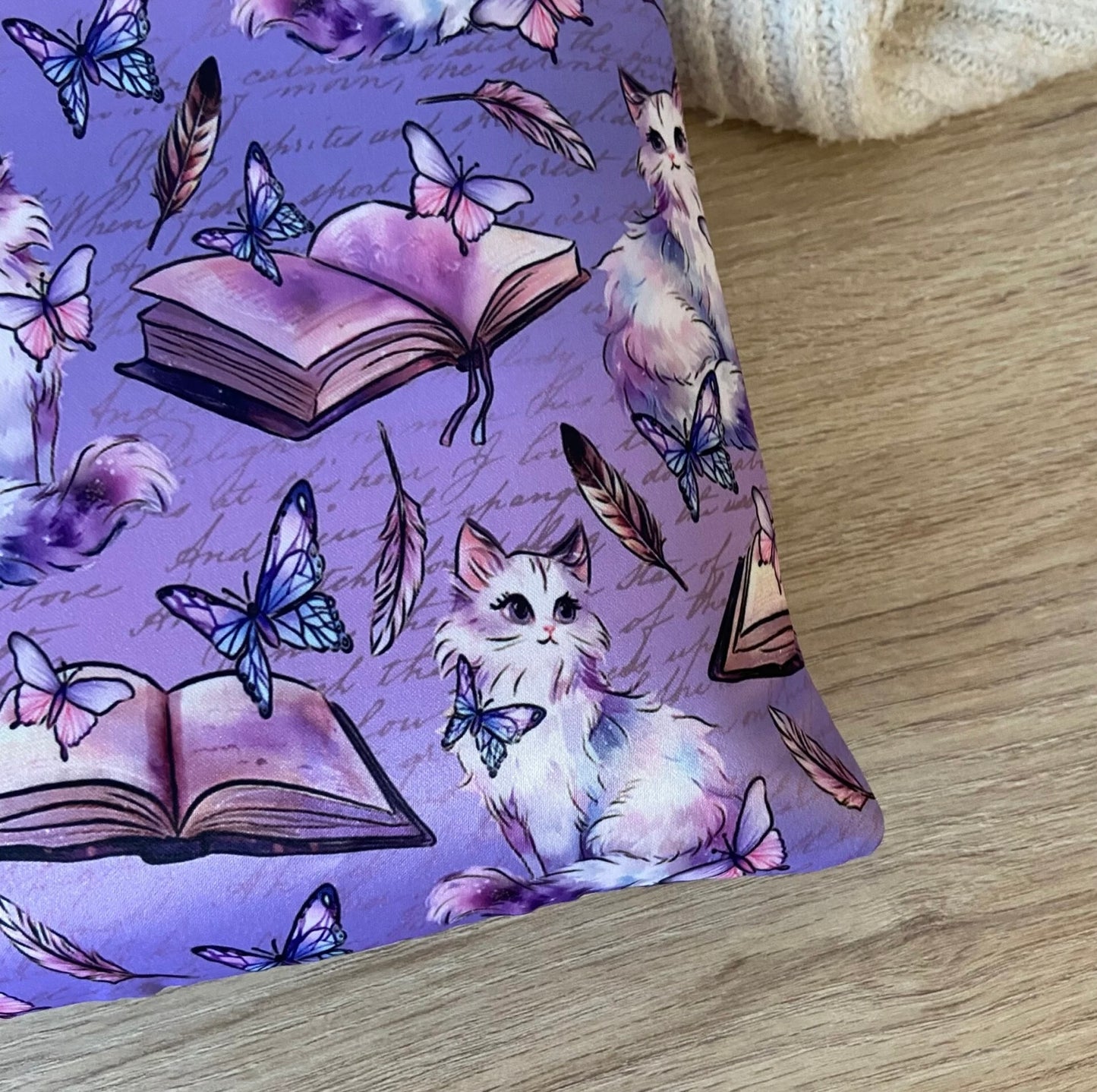 Funda literaria cat booklover