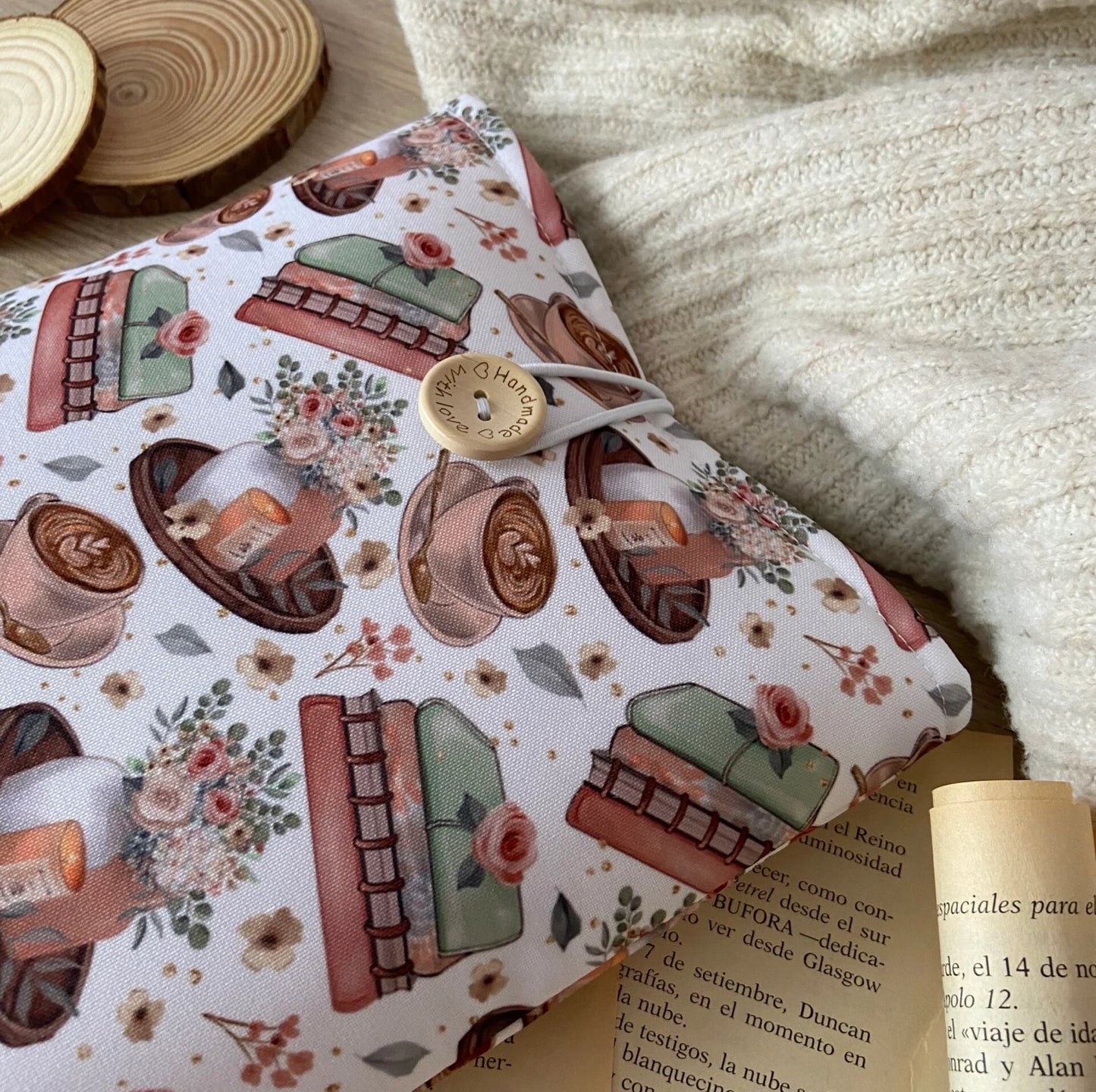 Funda literaria booklover