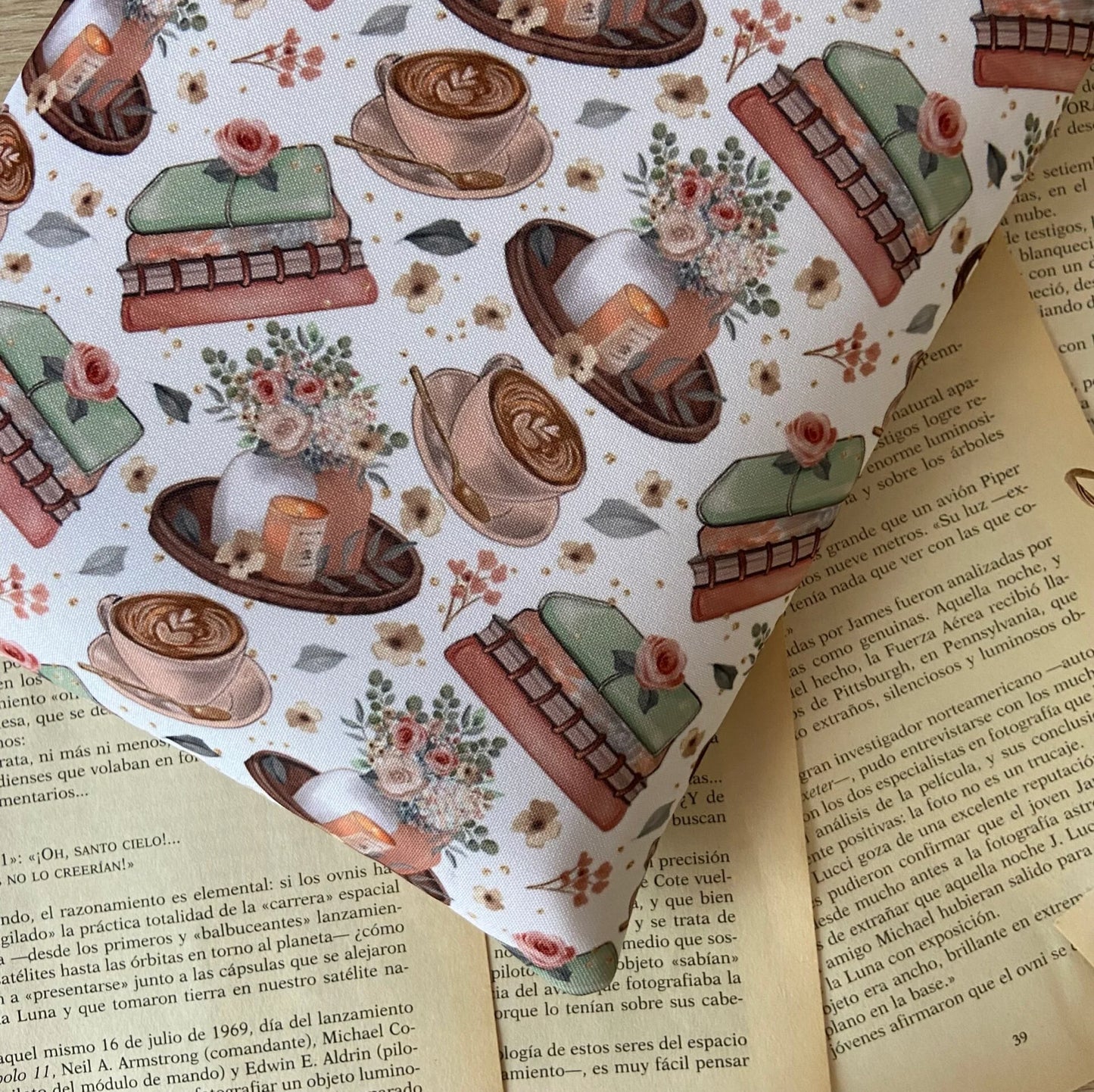Funda literaria booklover