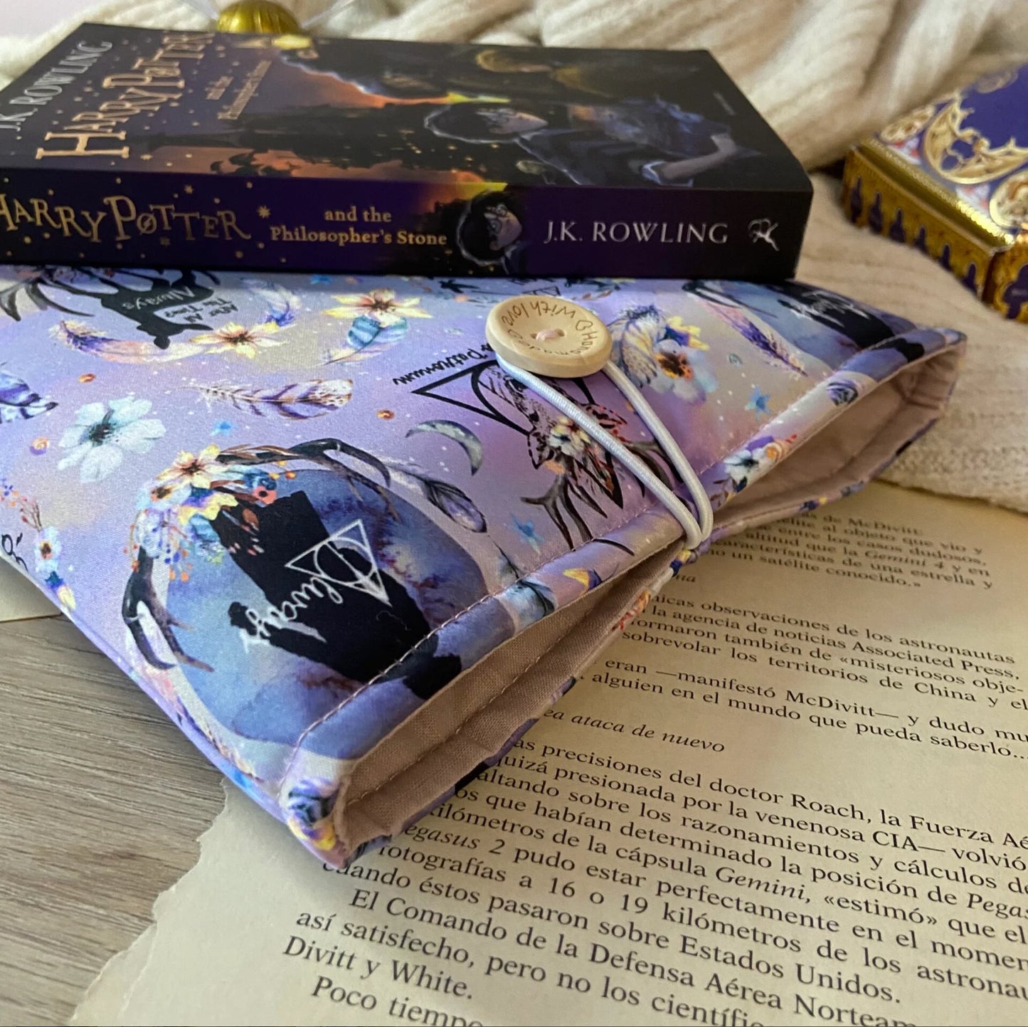 Funda literaria Patronus