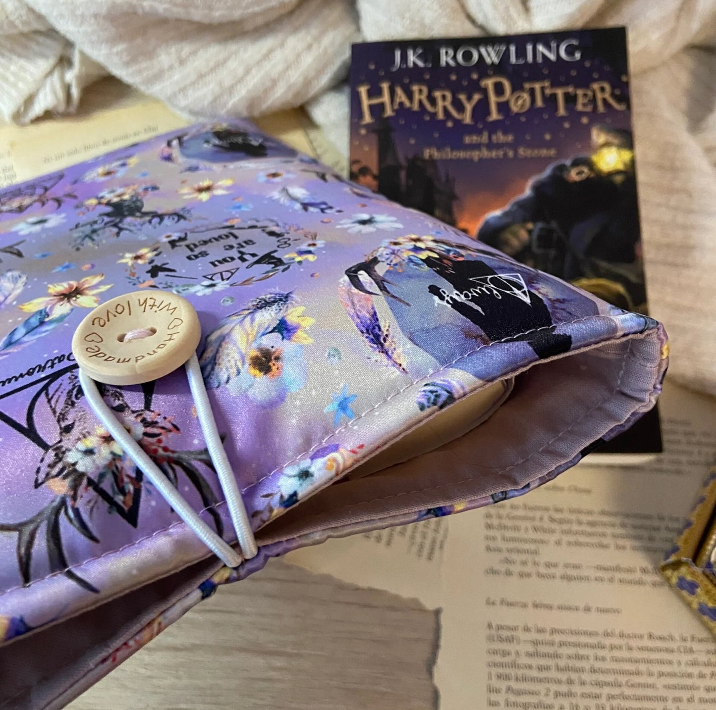 Funda literaria Patronus