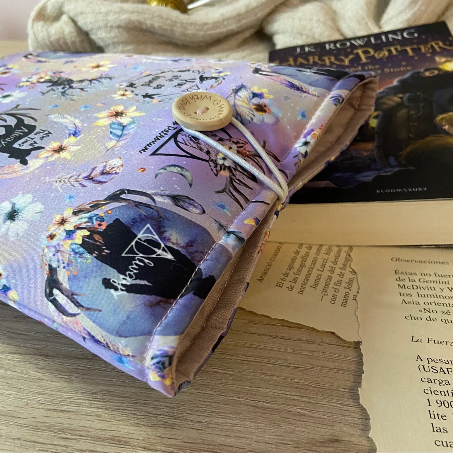 Funda literaria Patronus