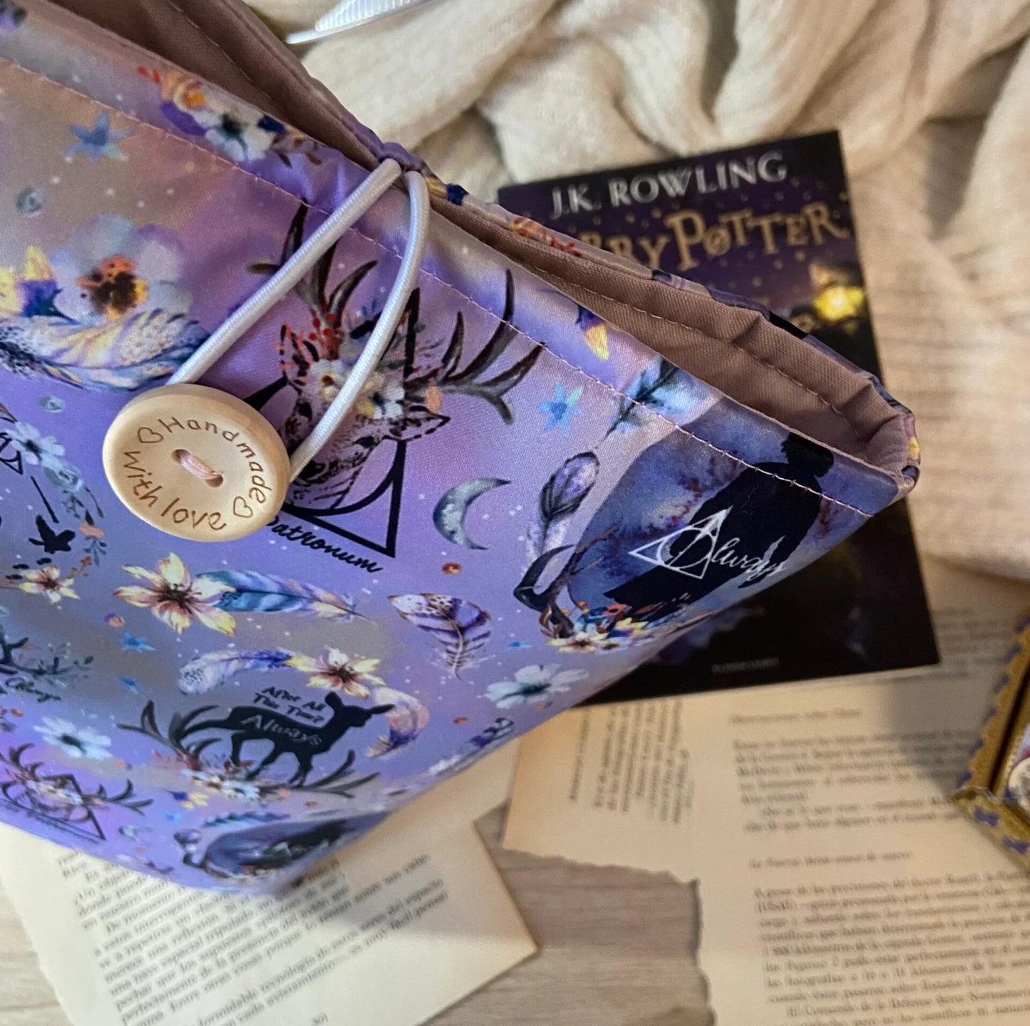 Funda literaria Patronus