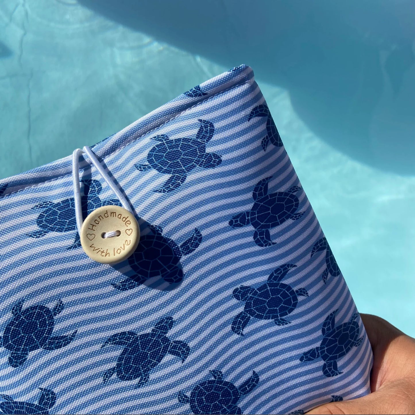 Funda literaria tortugas de mar impermeable