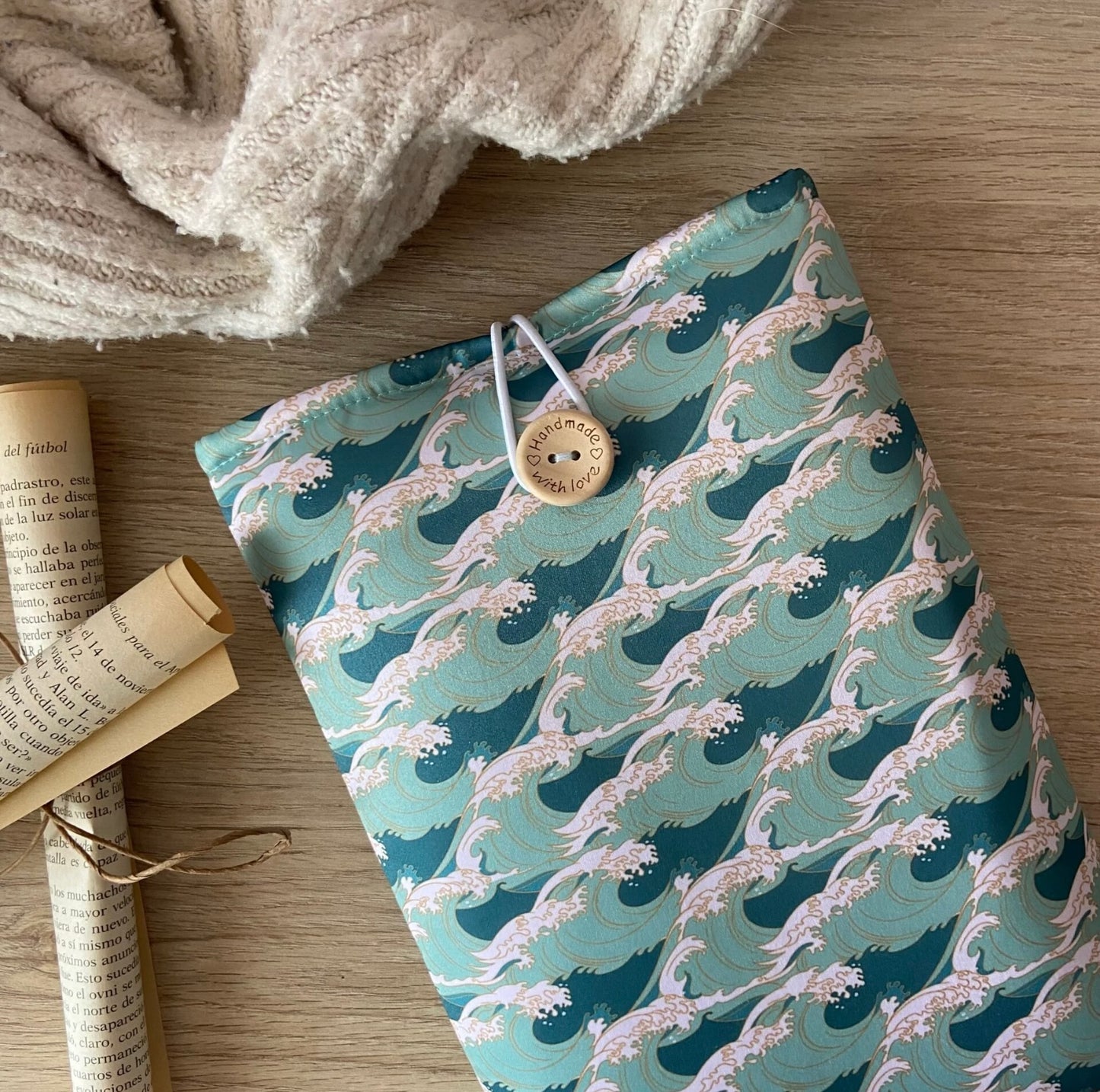 Funda literaria el mar