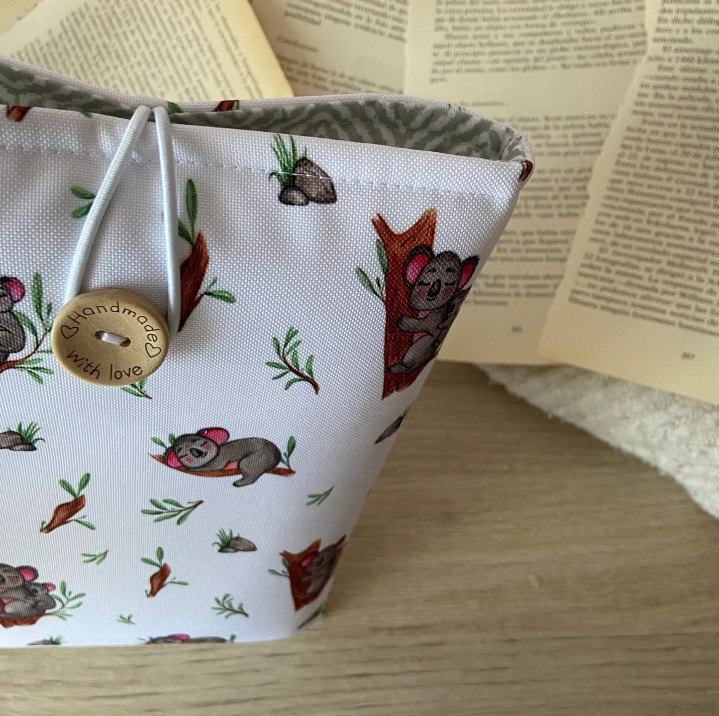 Funda literaria koalas impermeable