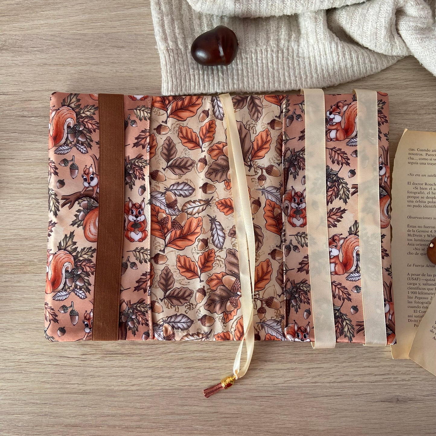 Funda ajustable ardillitas