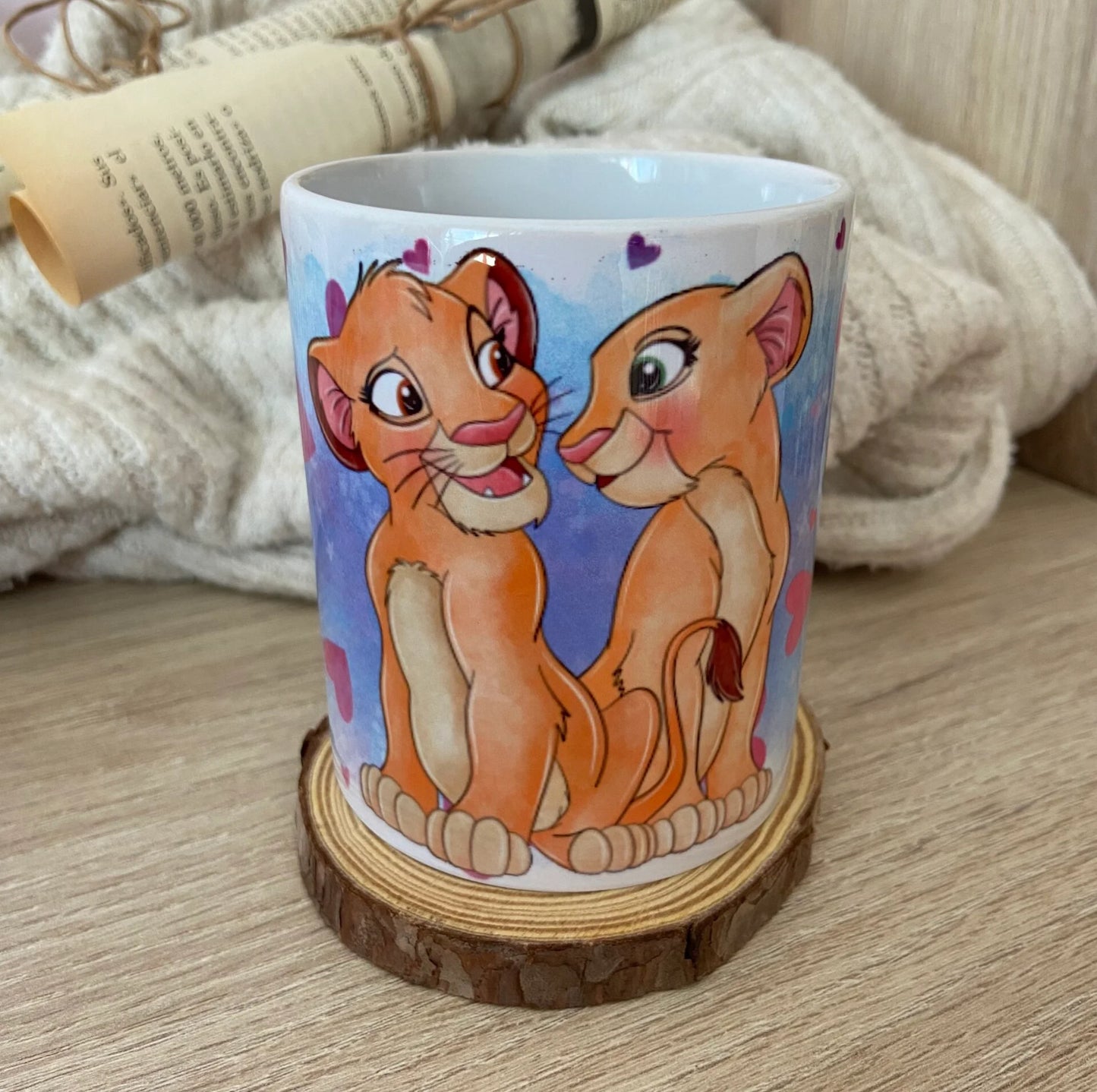 Taza Simba y Nala