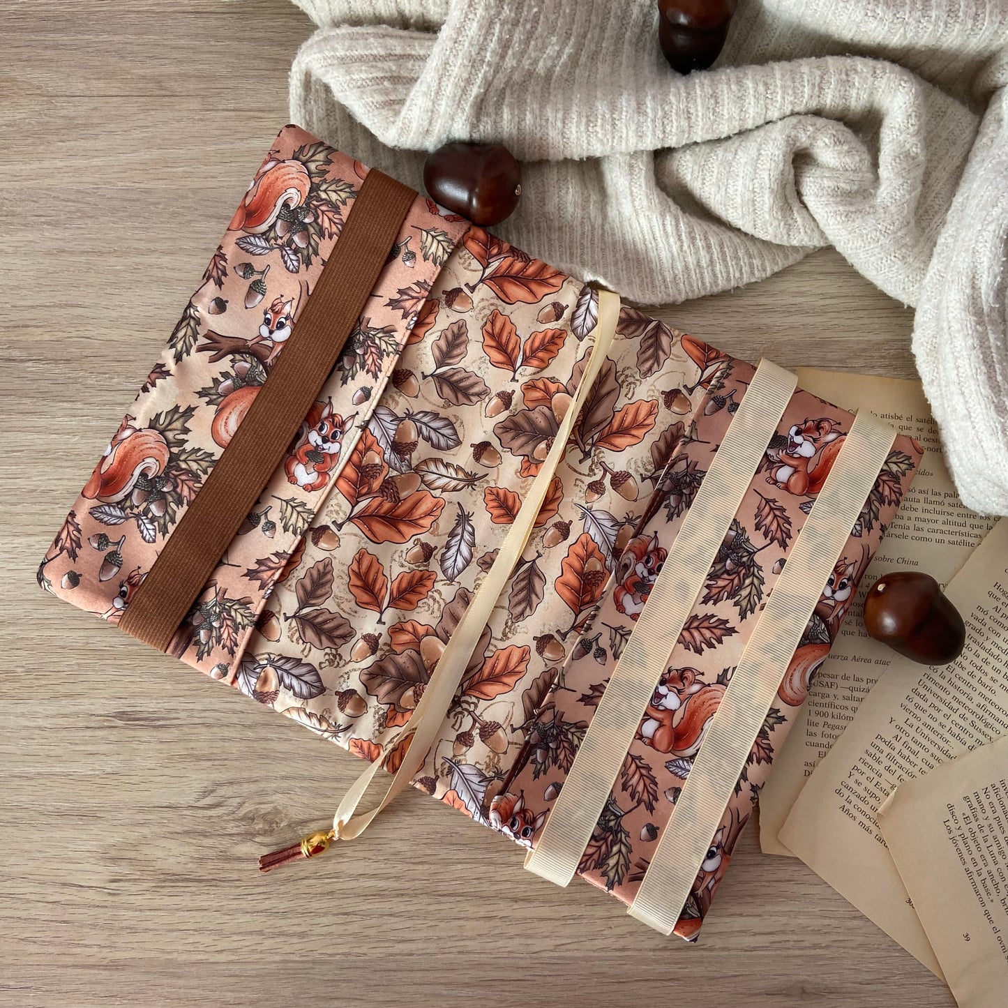 Funda ajustable ardillitas