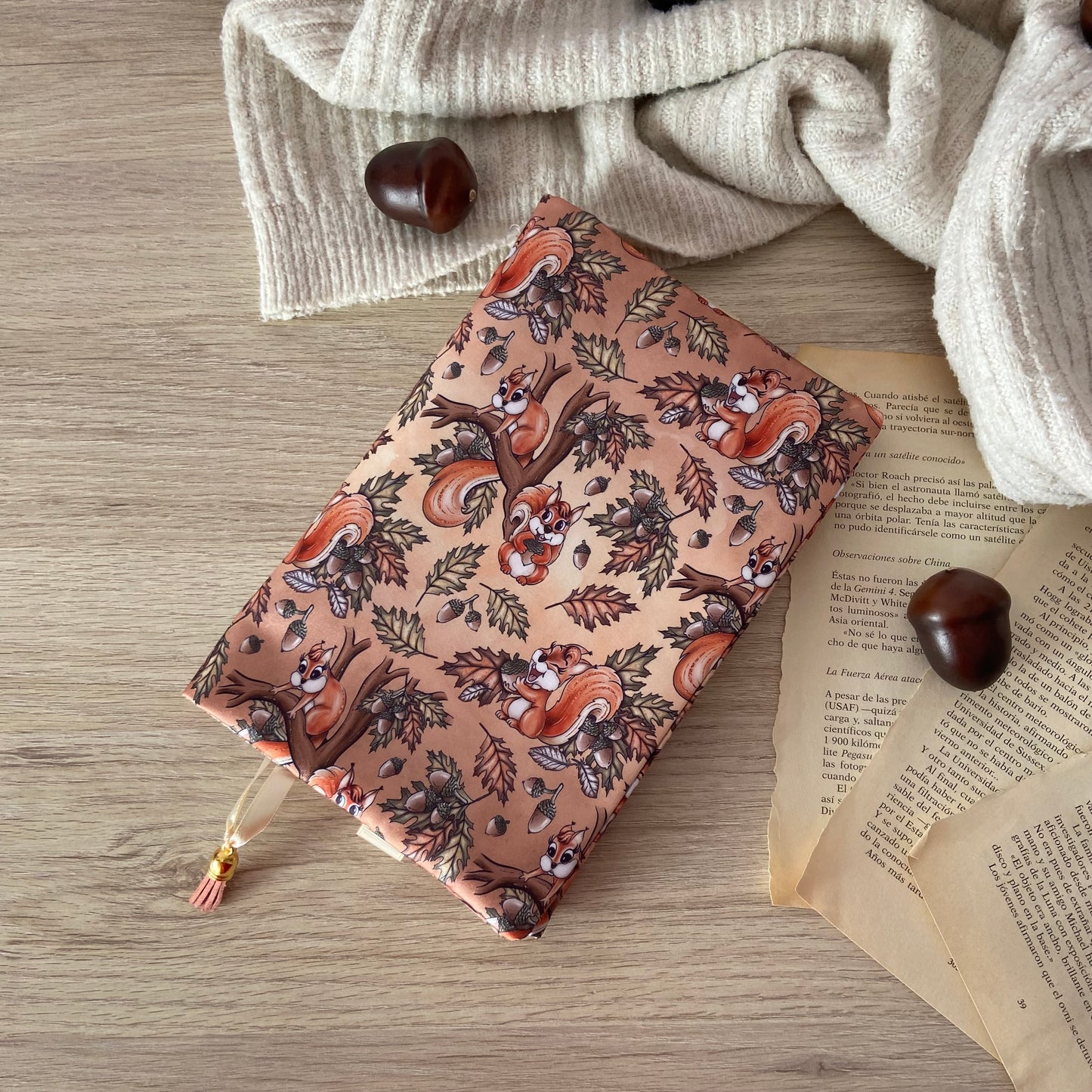 Funda ajustable ardillitas