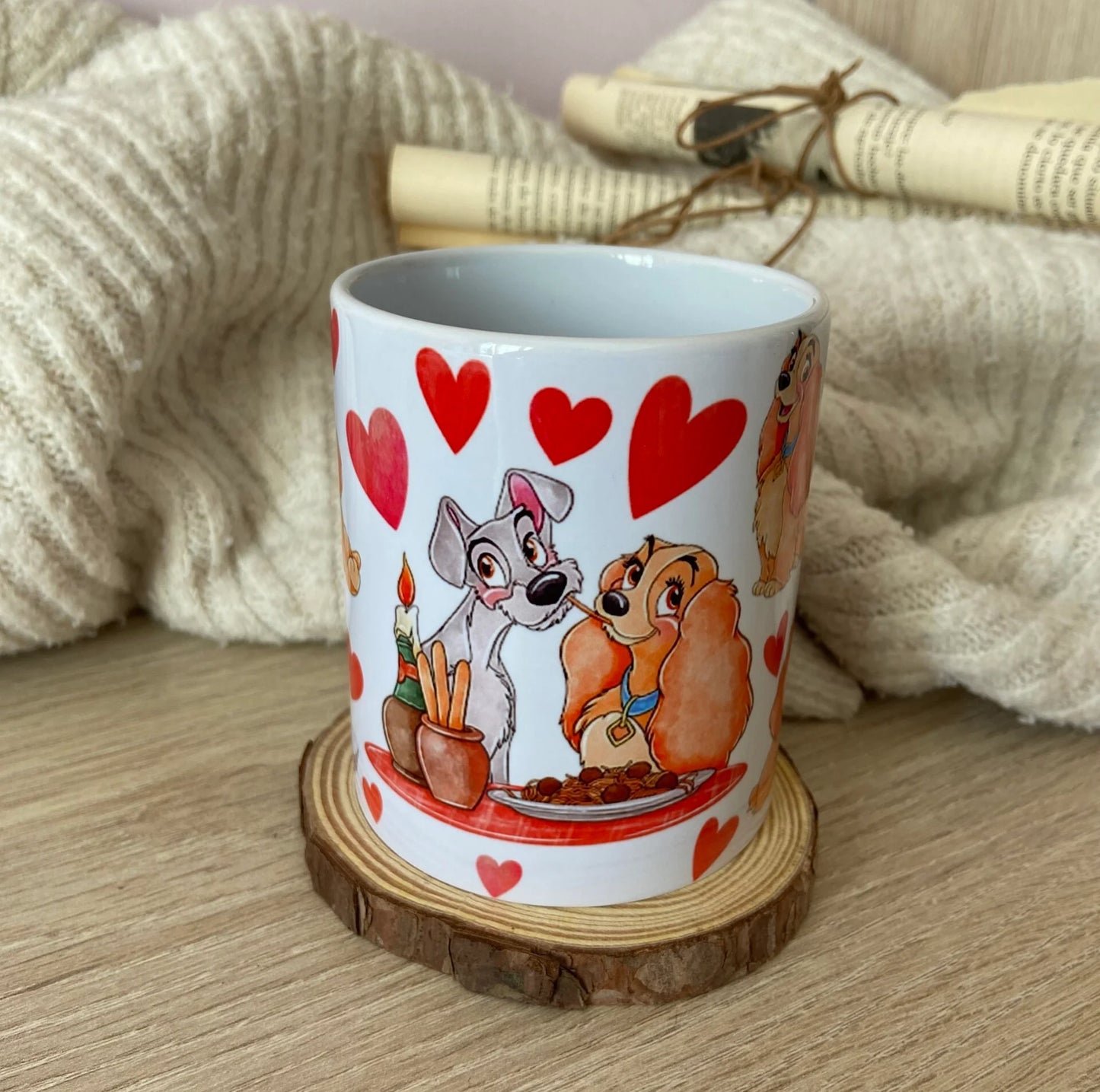 Taza La dama y el vagabundo