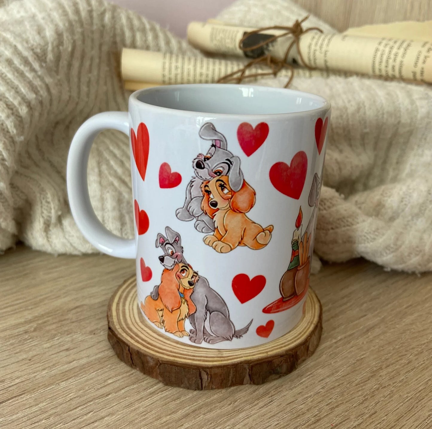 Taza La dama y el vagabundo