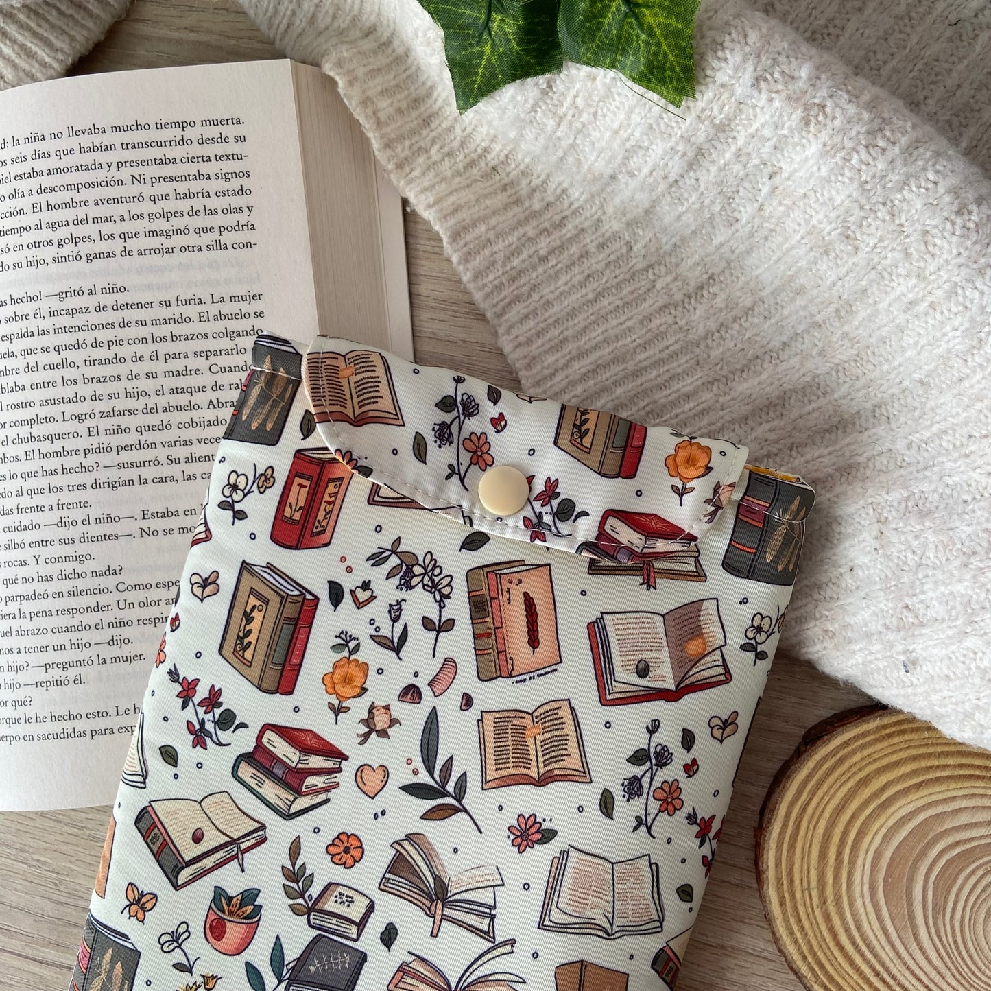 Funda kindle/kobo libra colour bookish