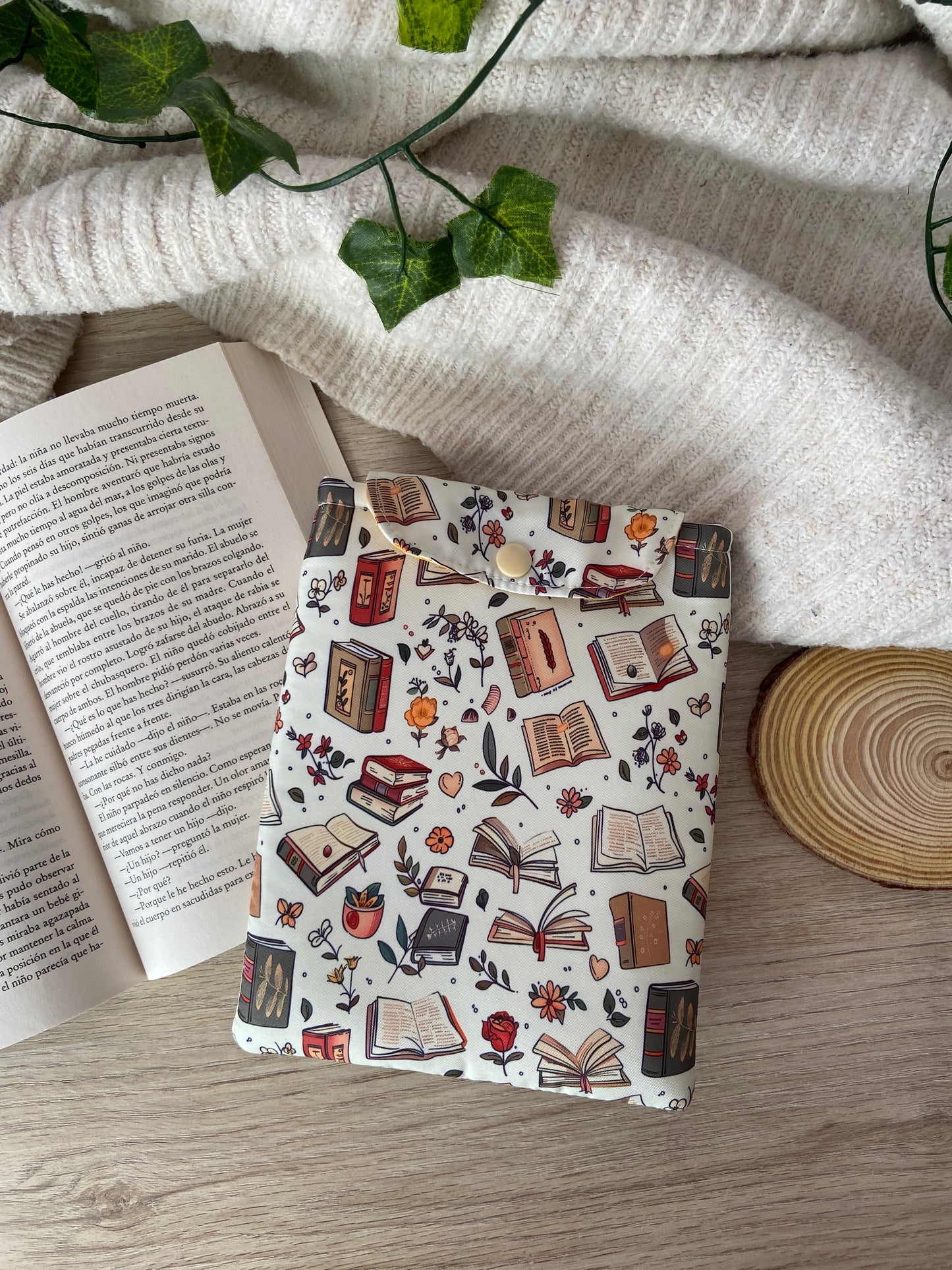 Funda kindle/kobo libra colour bookish