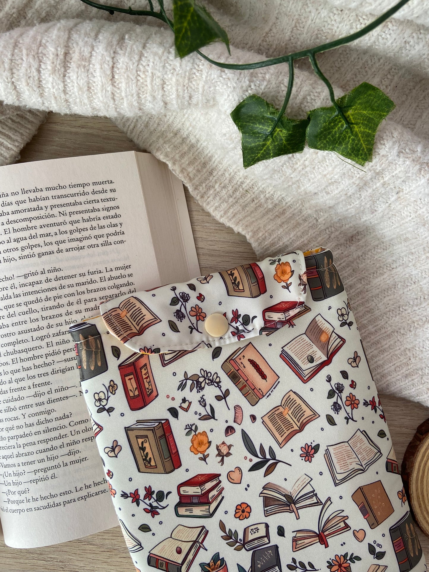 Funda kindle/kobo libra colour bookish
