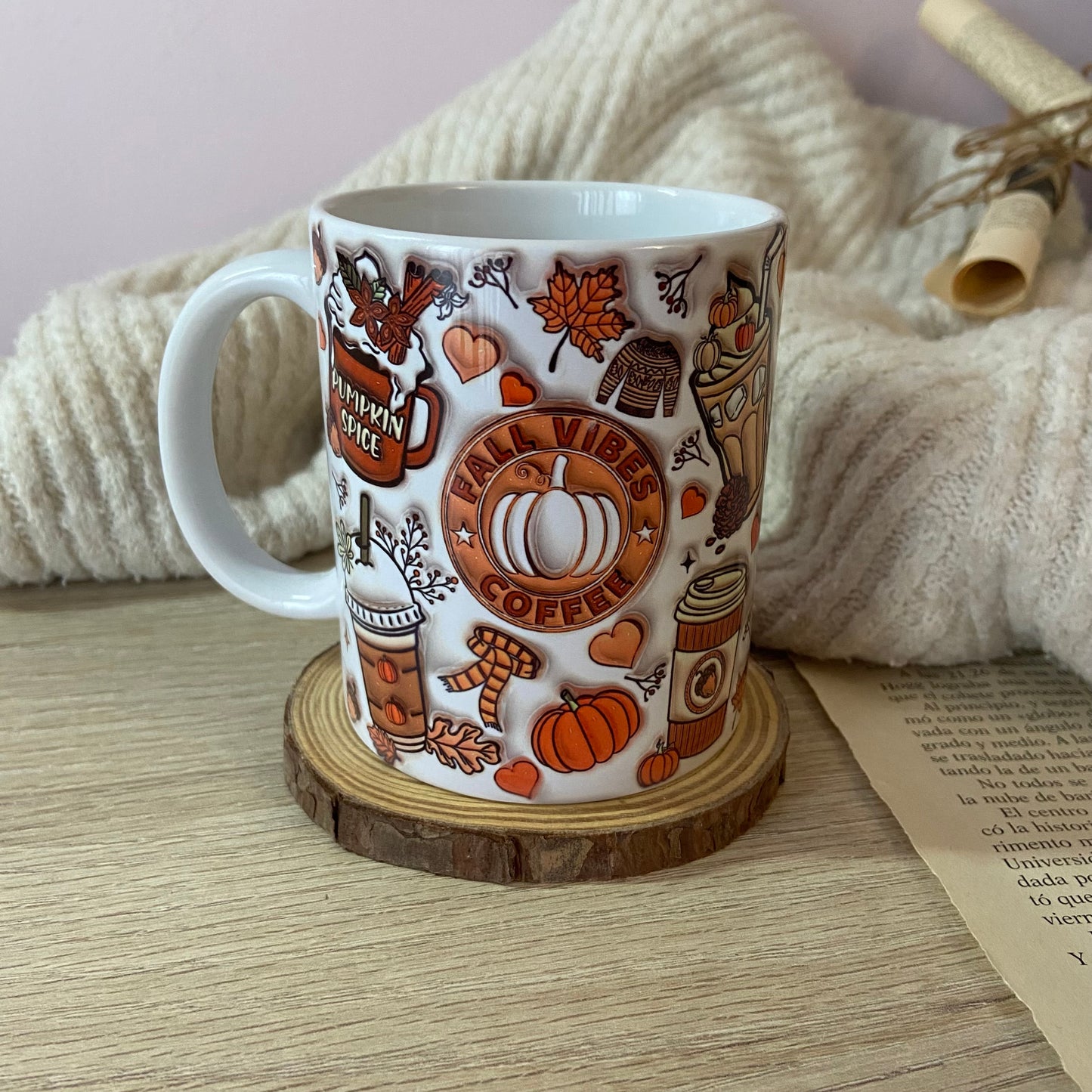 Taza fall vibes coffee