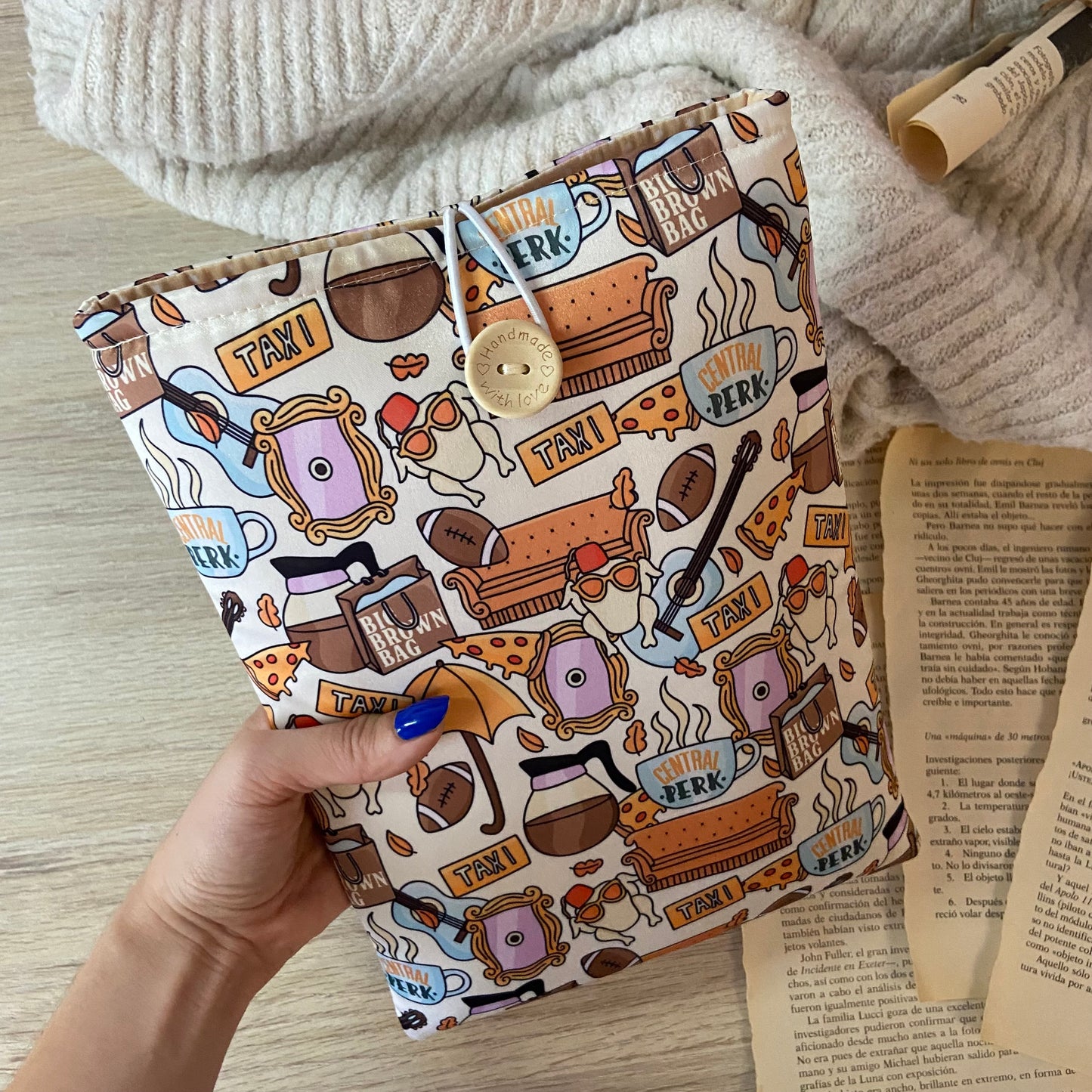 Funda literaria Friends