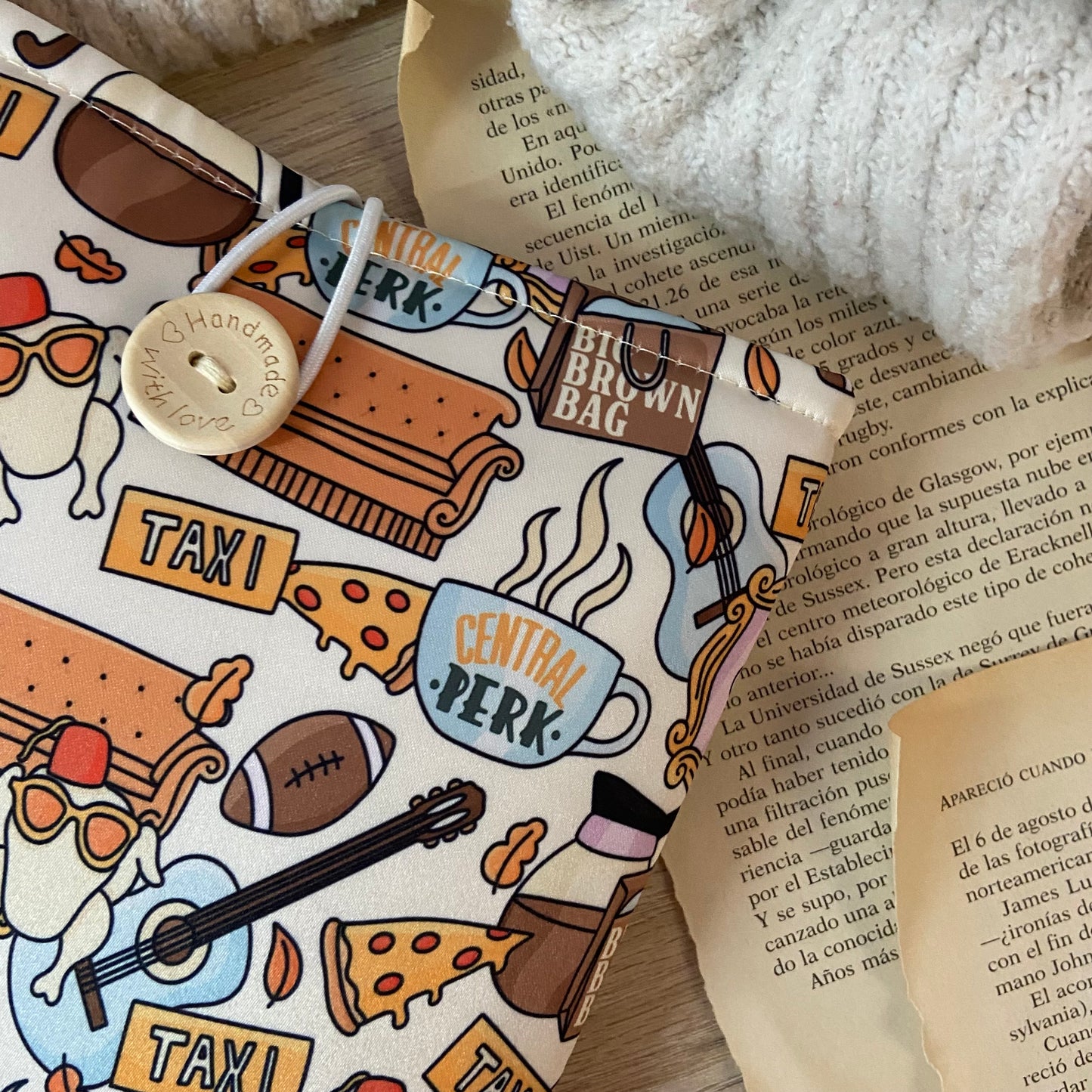 Funda literaria Friends