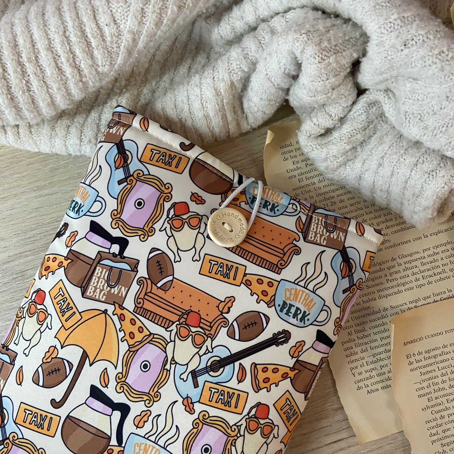 Funda literaria Friends