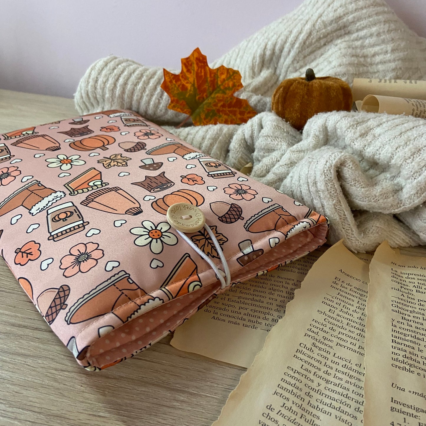 Funda literaria Fall favorites