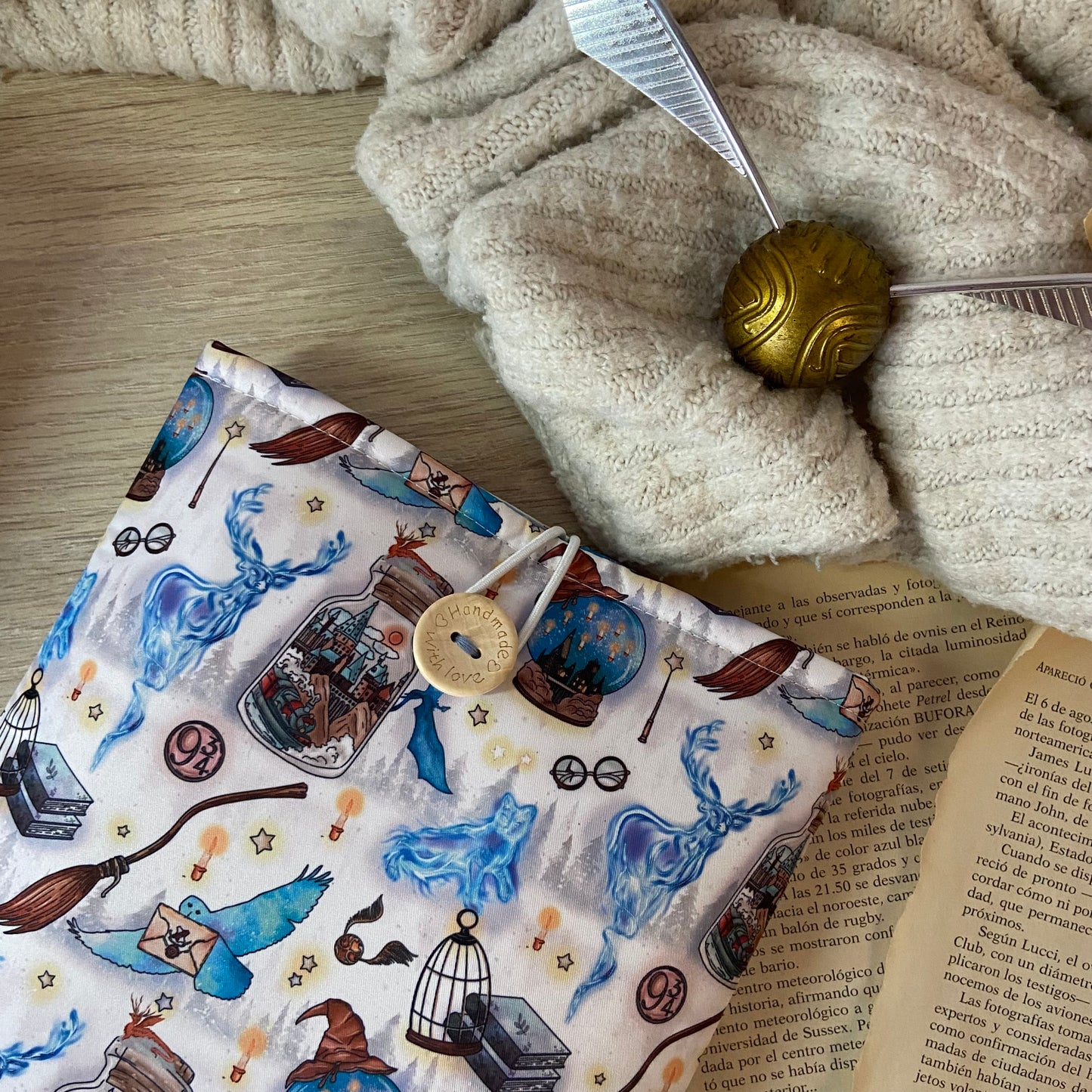 Funda literaria expelliarmus