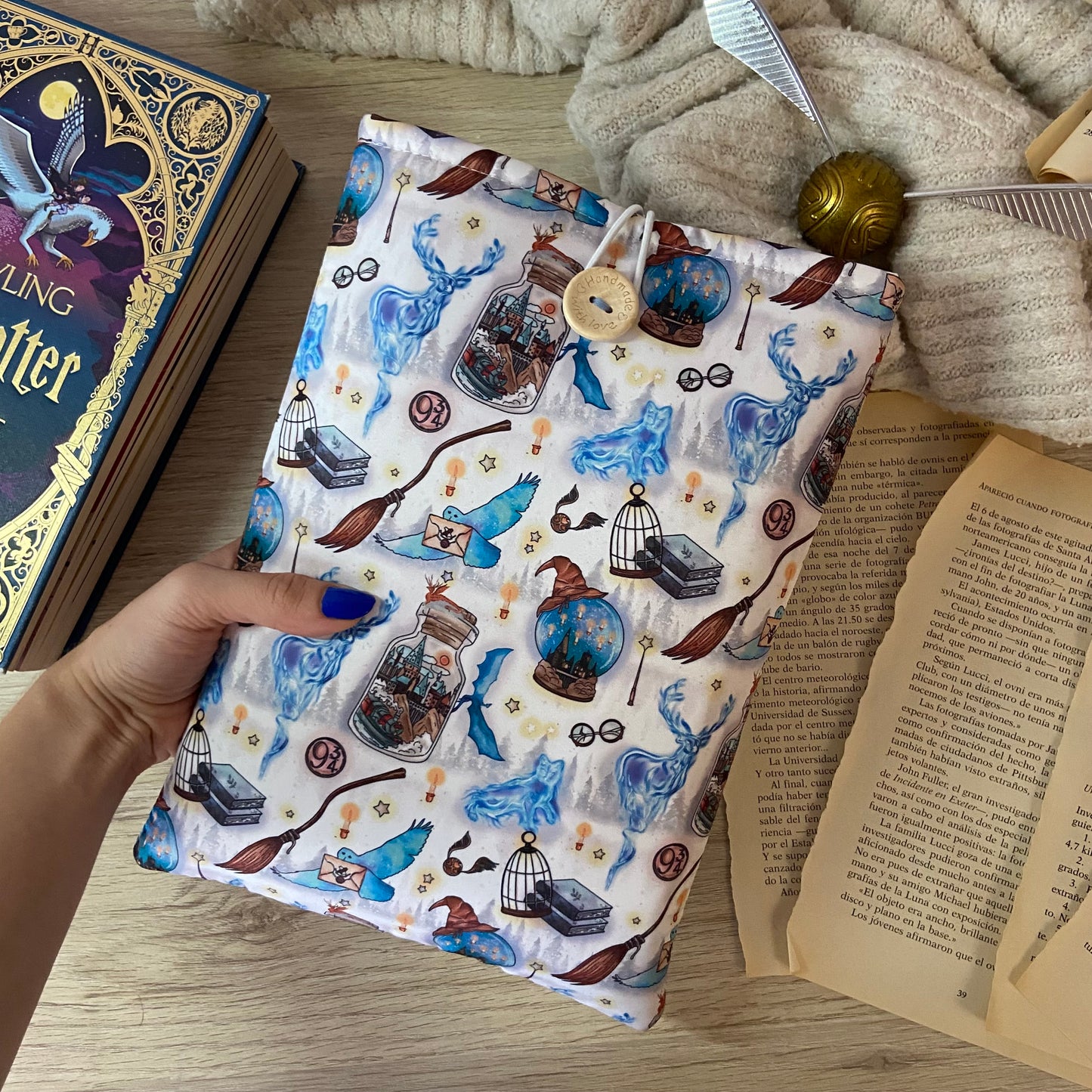 Funda literaria expelliarmus