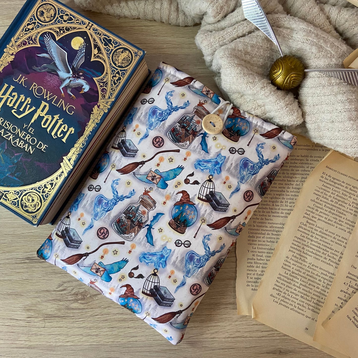 Funda literaria expelliarmus