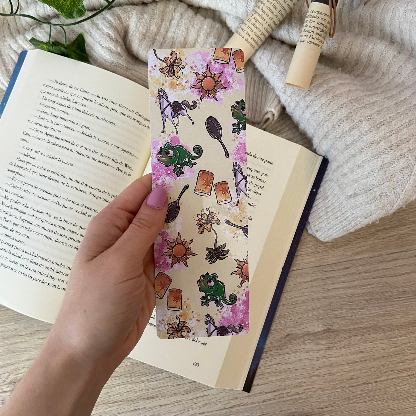 Marcapáginas mix Rapunzel