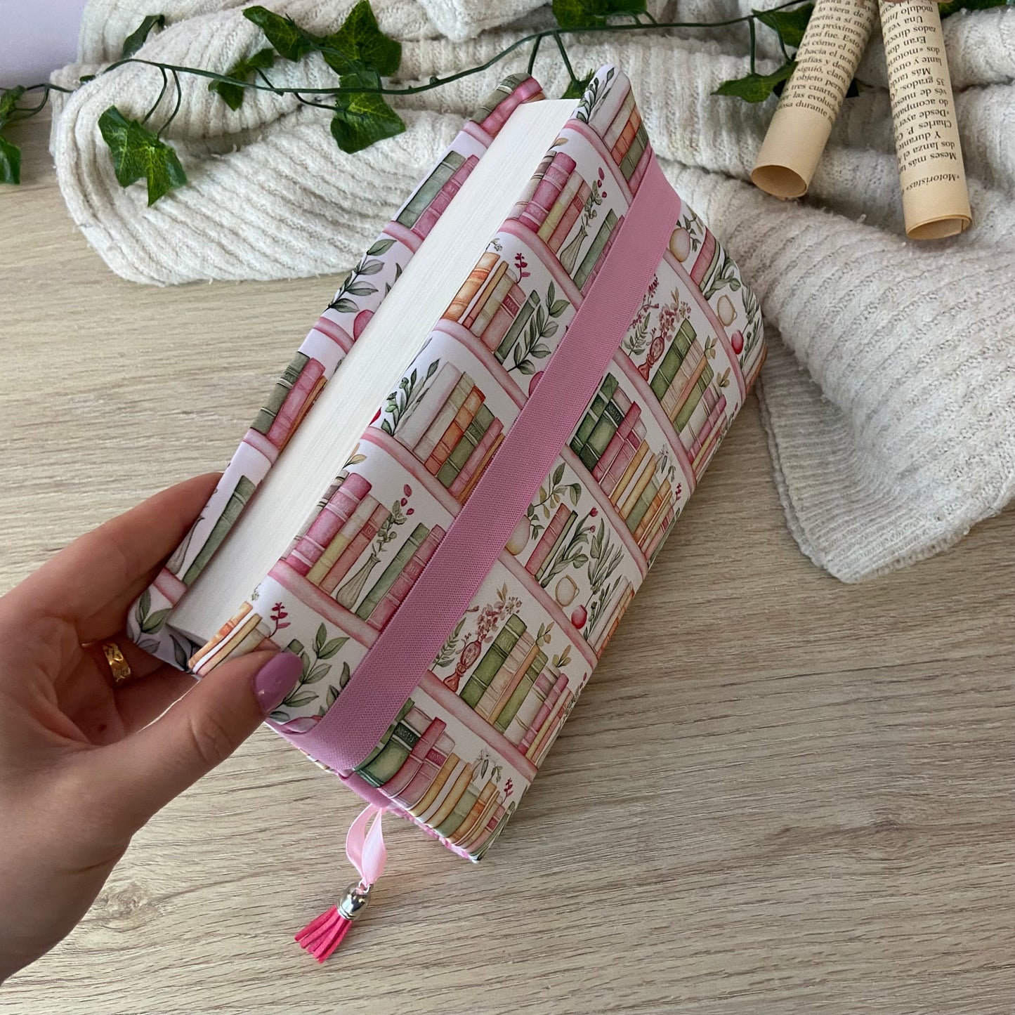 Funda ajustable Mi librería