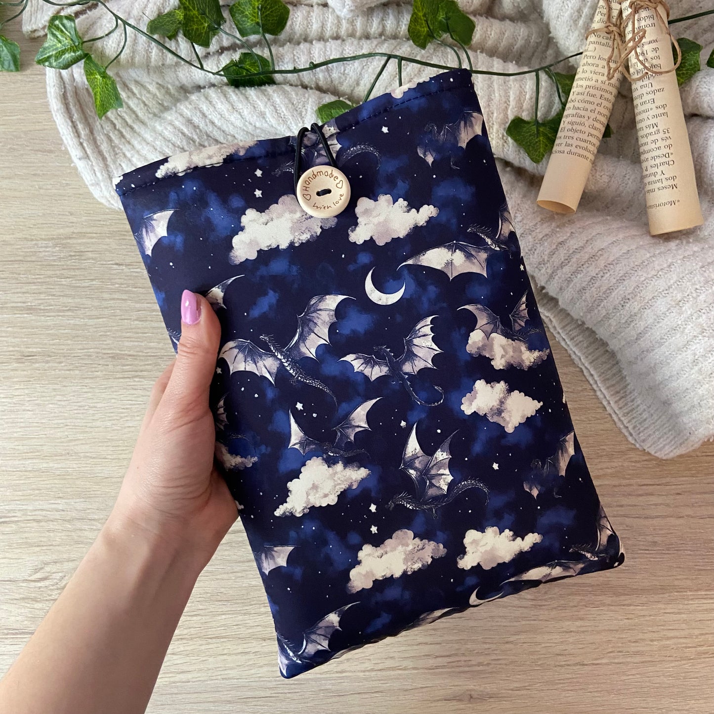 Funda literaria Dragons