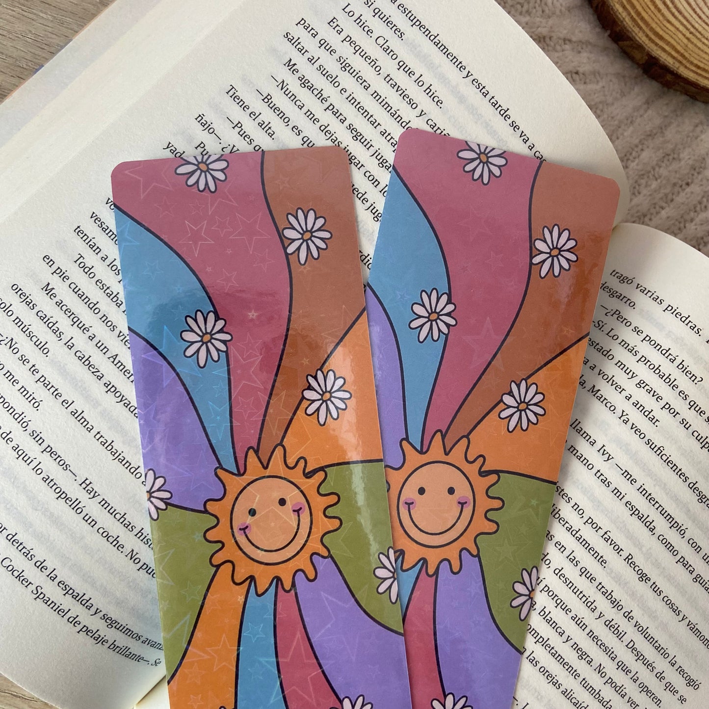 Marcapáginas the sun