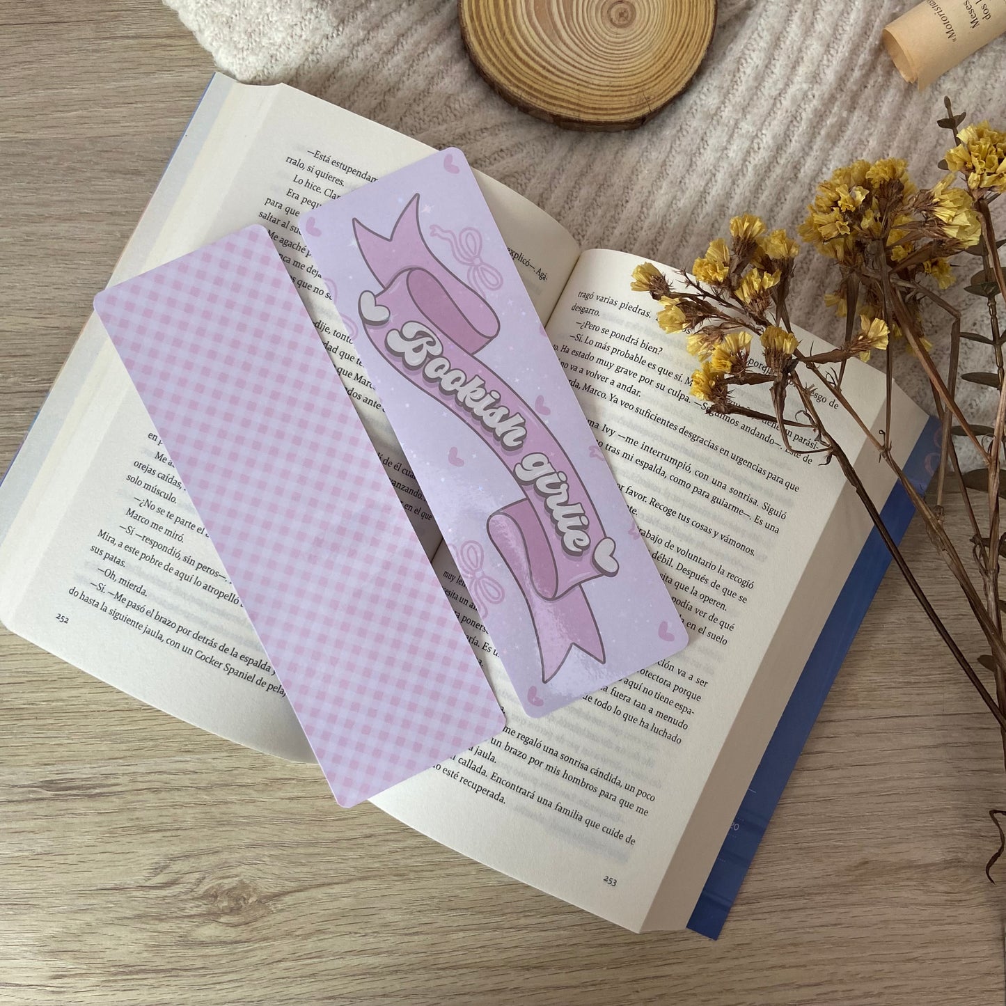 Marcapáginas Bookish girlie