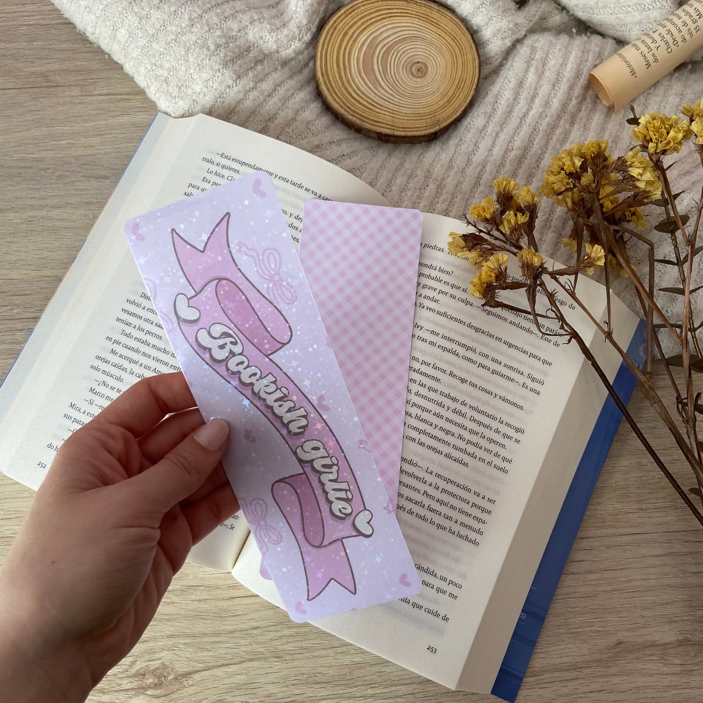 Marcapáginas Bookish girlie