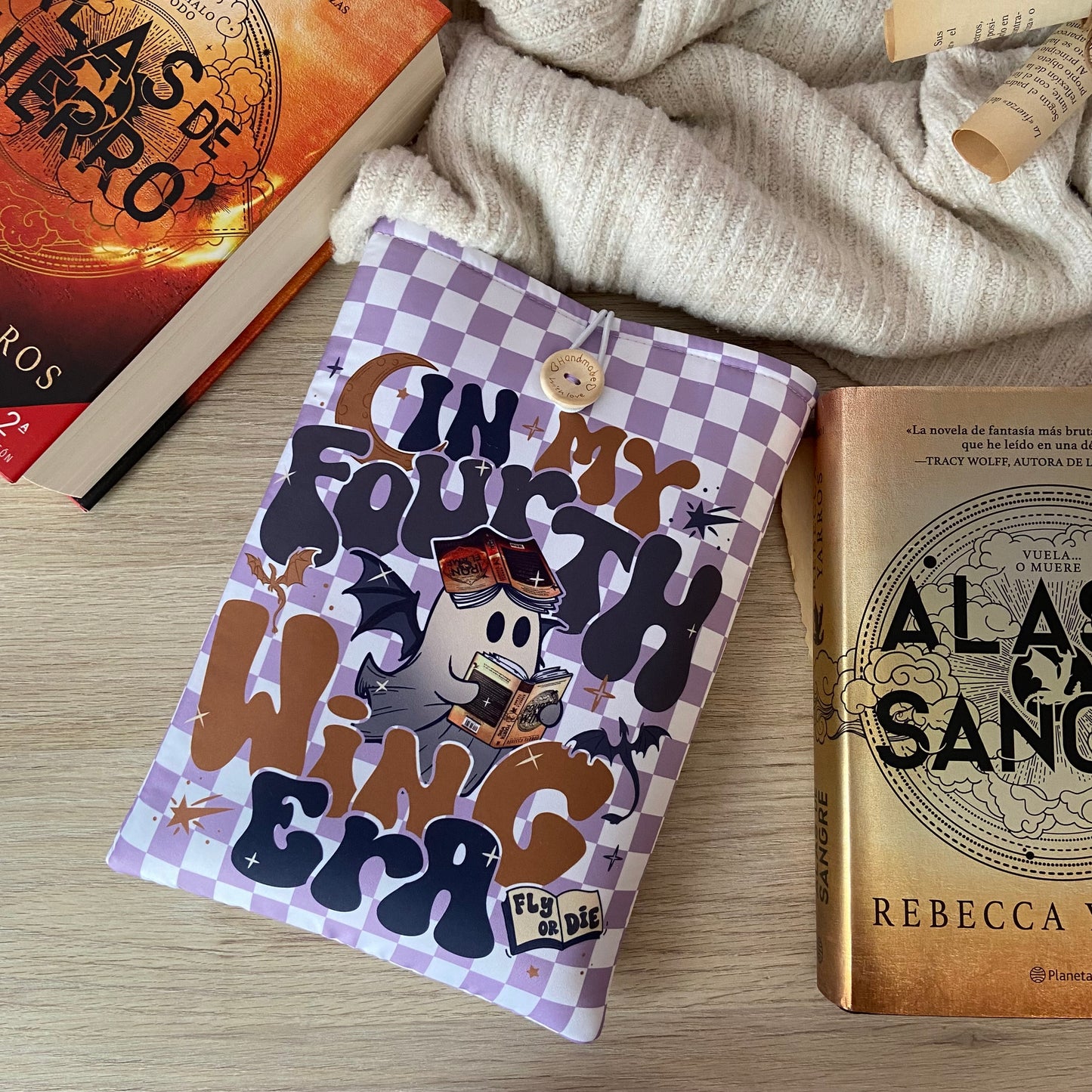 Funda literaria in my fourth wing era