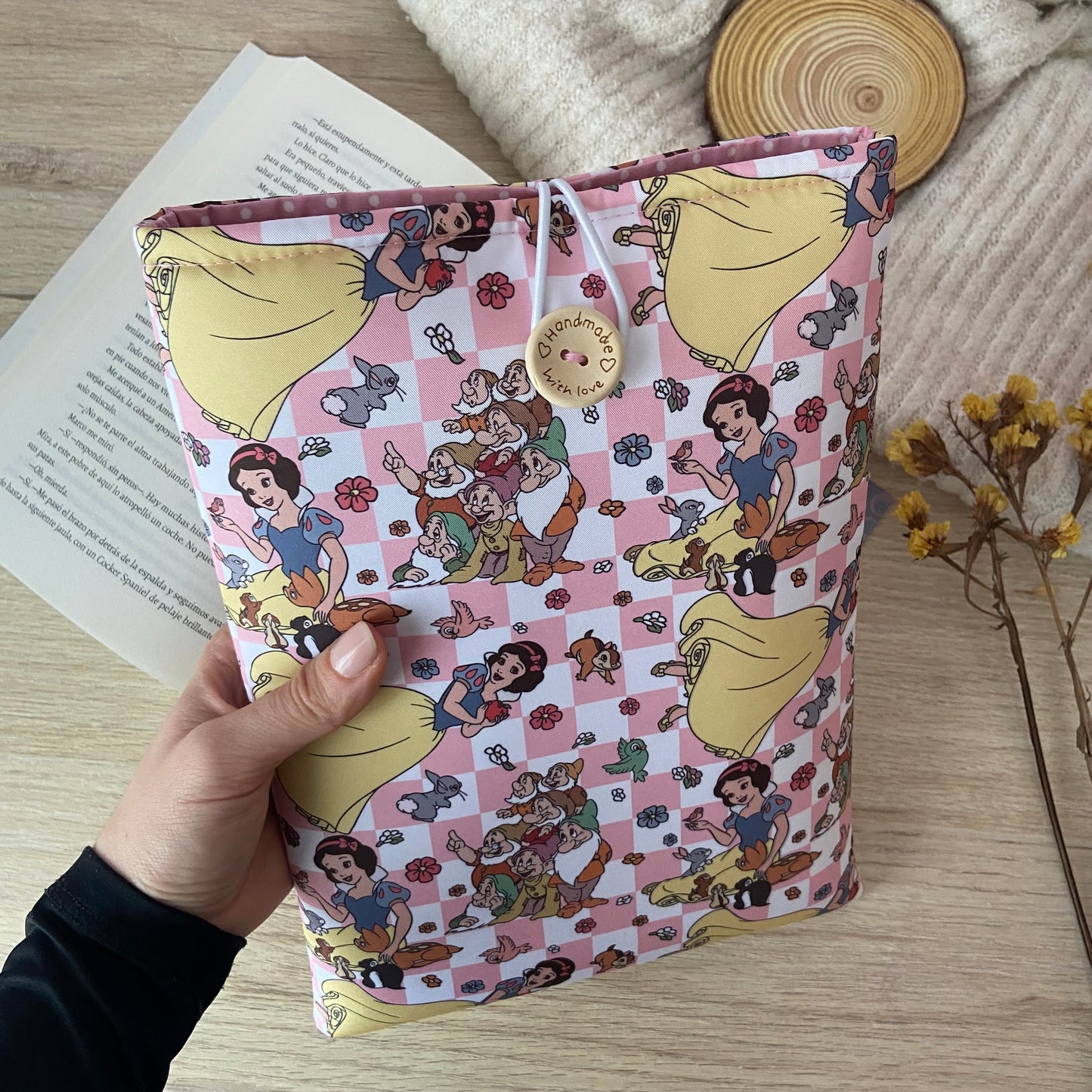 Funda literaria Blancanieves