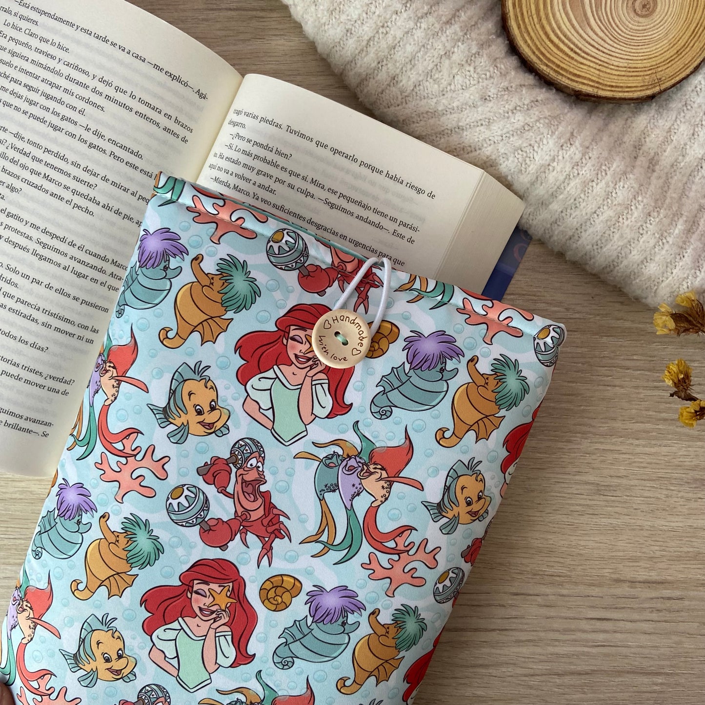 Funda literaria La Sirenita