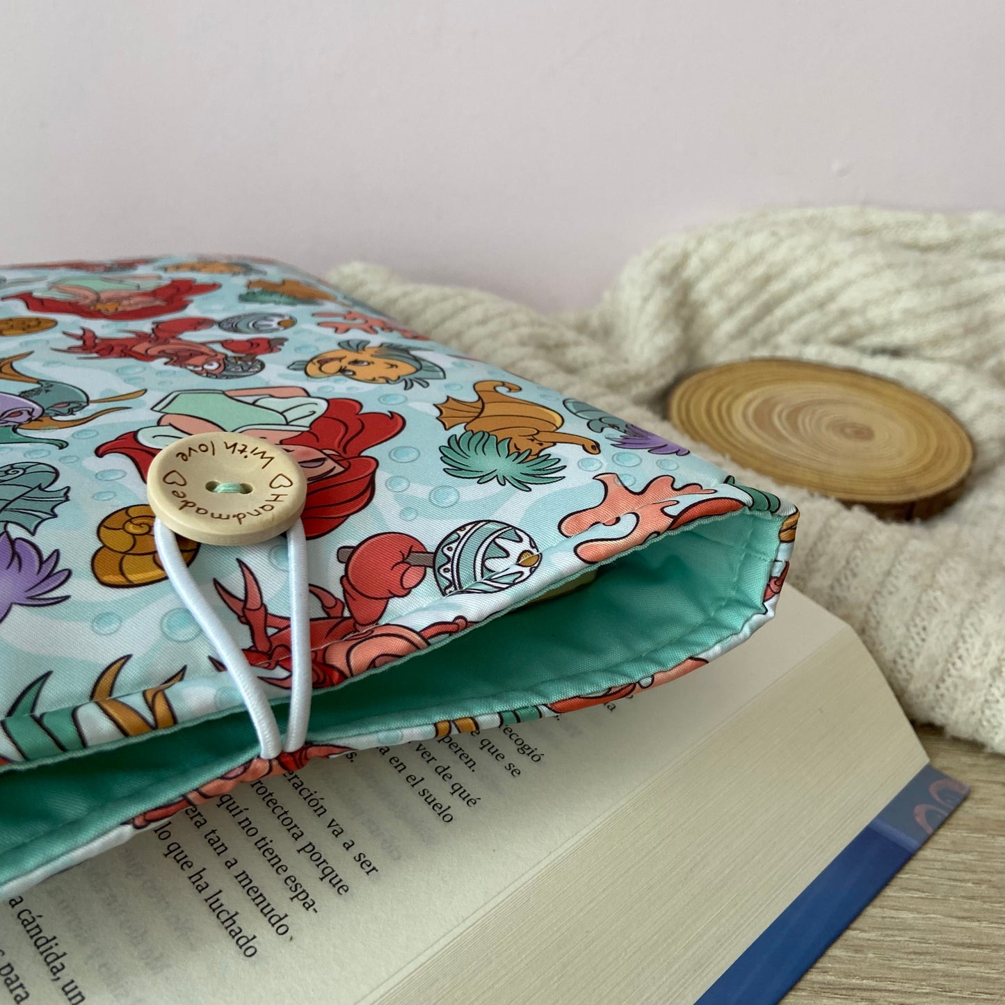 Funda literaria La Sirenita