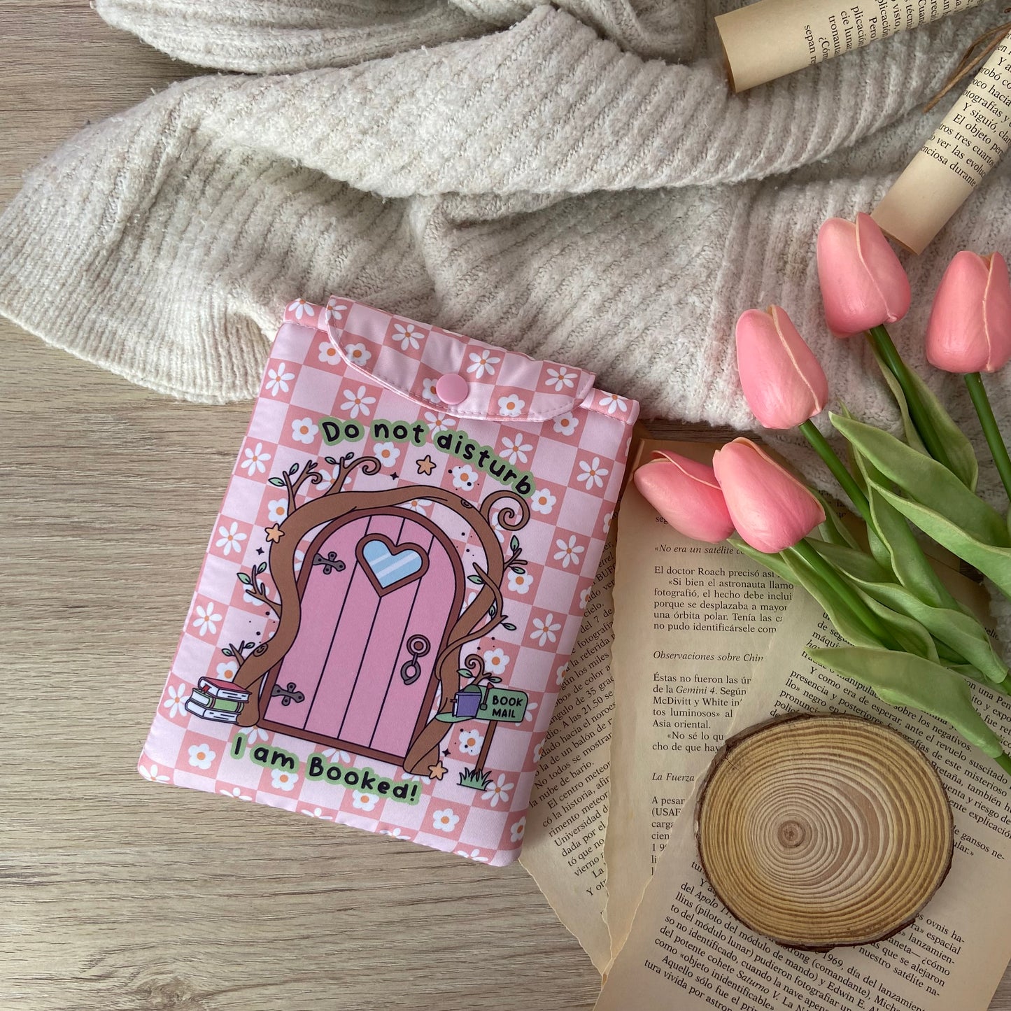 Funda kindle/kobo libra colour Do not disturb, I am booked