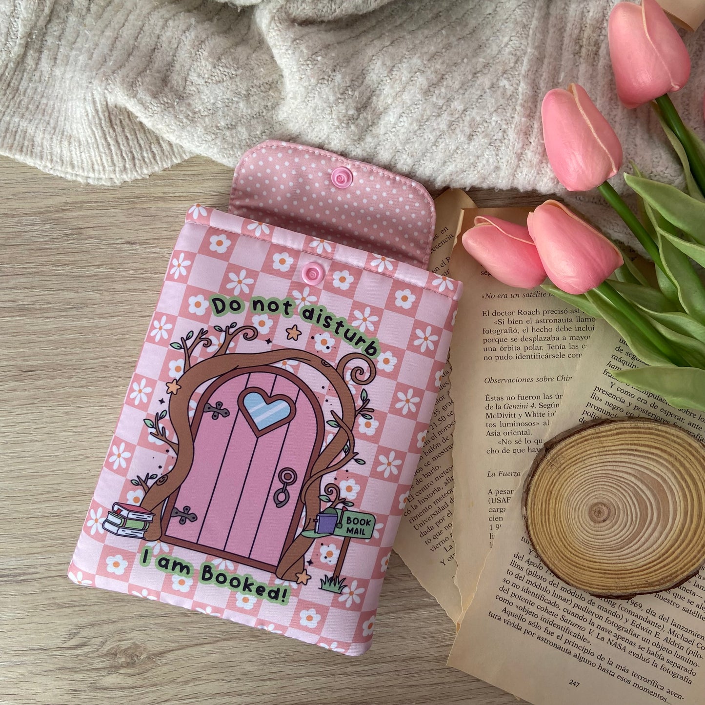 Funda kindle/kobo libra colour Do not disturb, I am booked