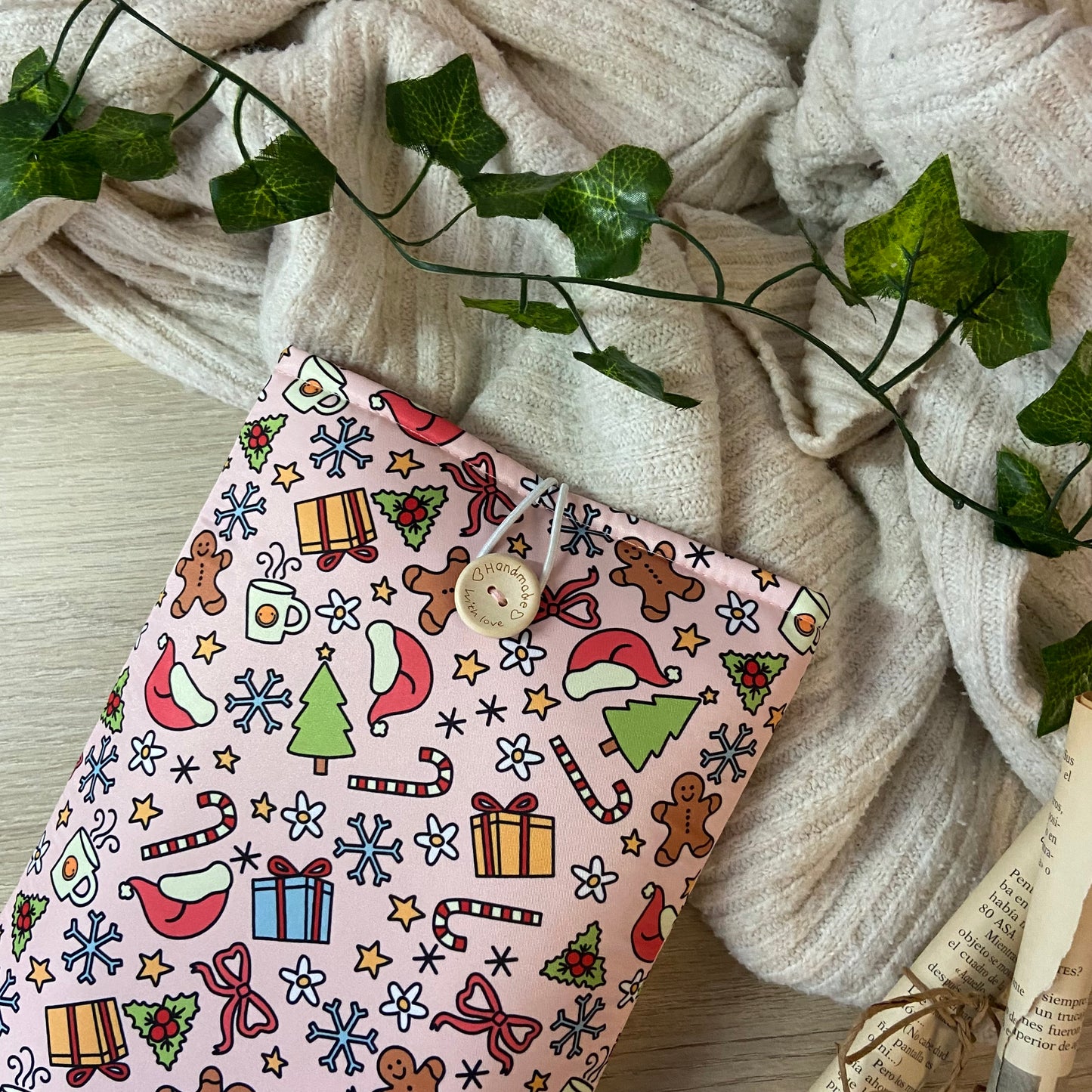 Funda literaria Christmas is coming
