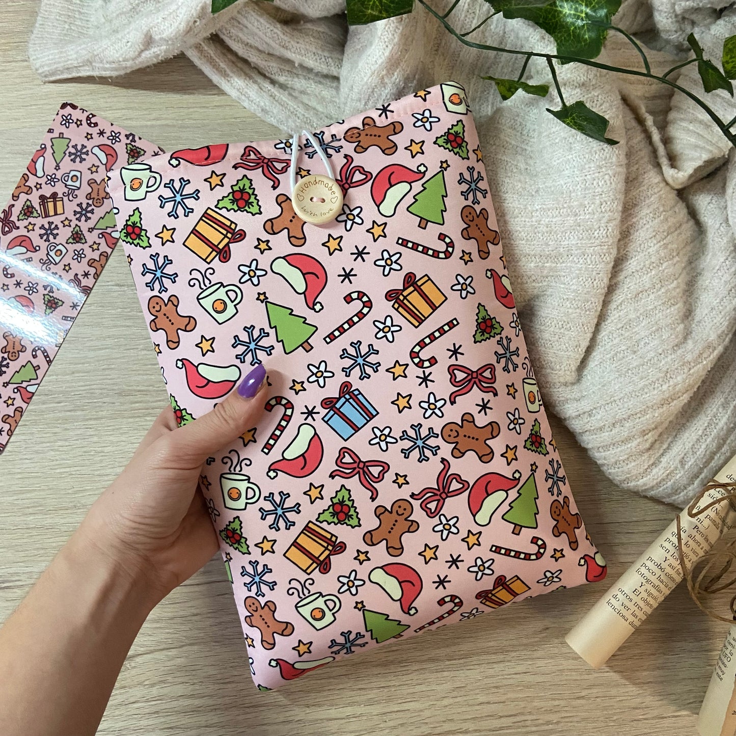 Funda literaria Christmas is coming