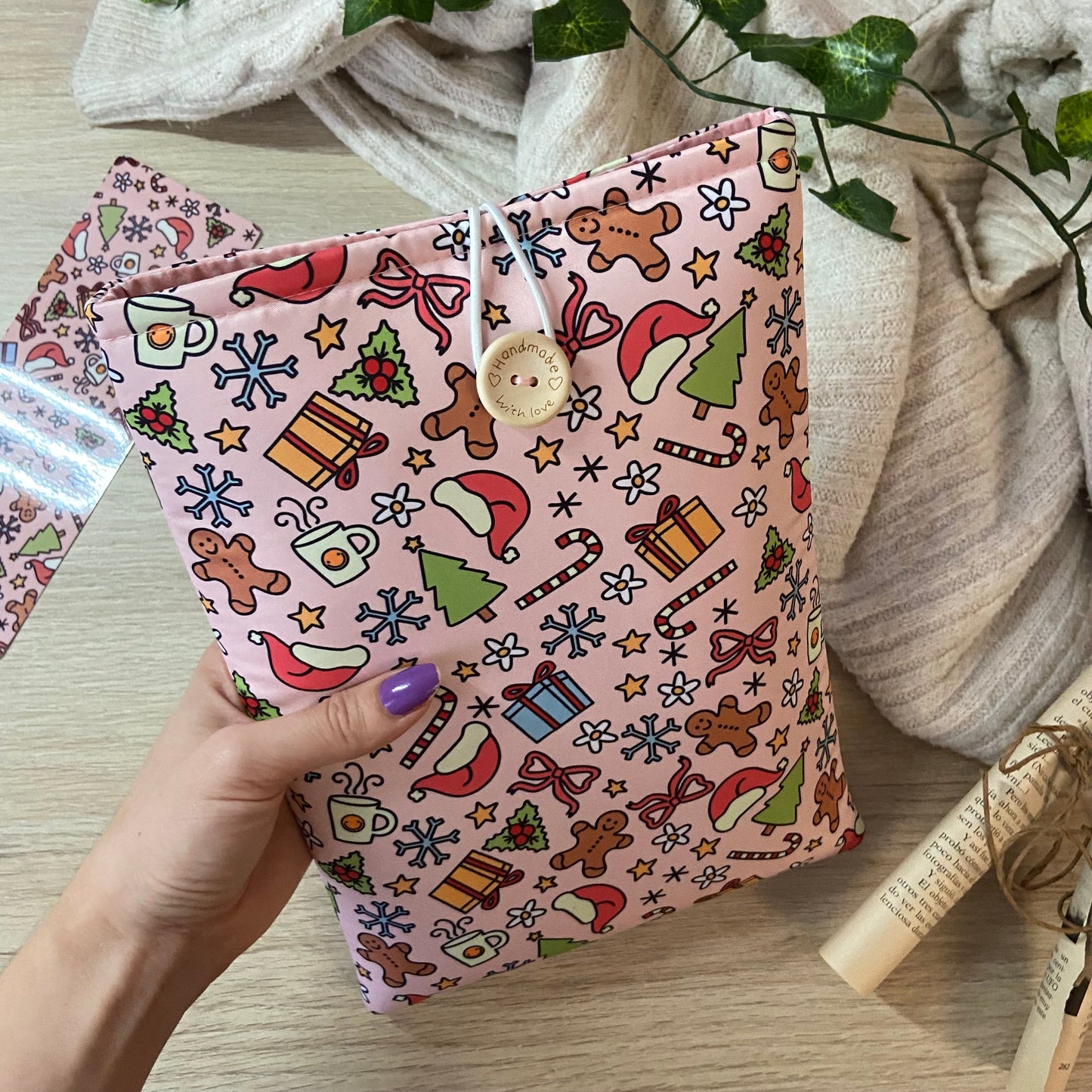 Funda literaria Christmas is coming